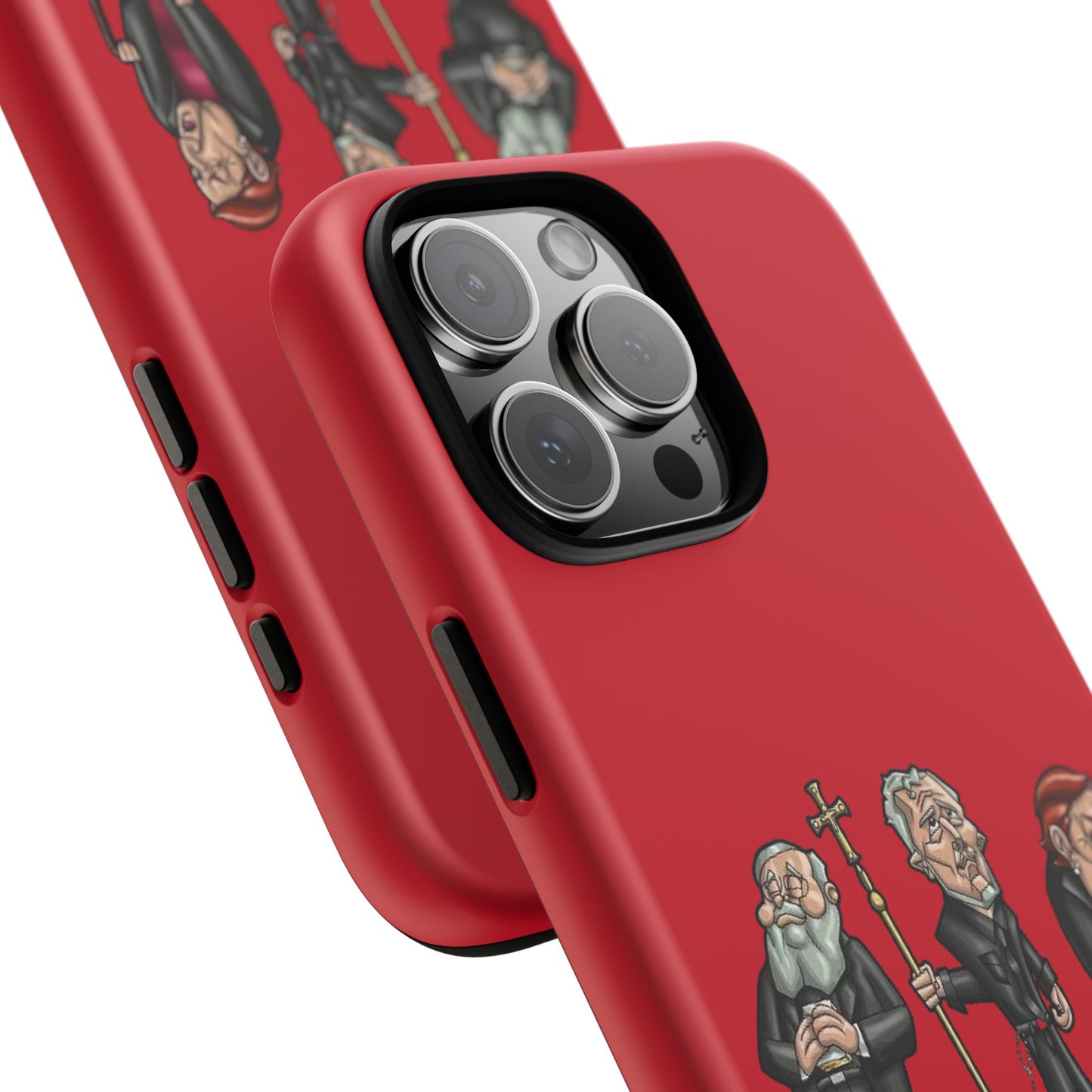 Initiators Cartoon iPhone's Red Tough Cases