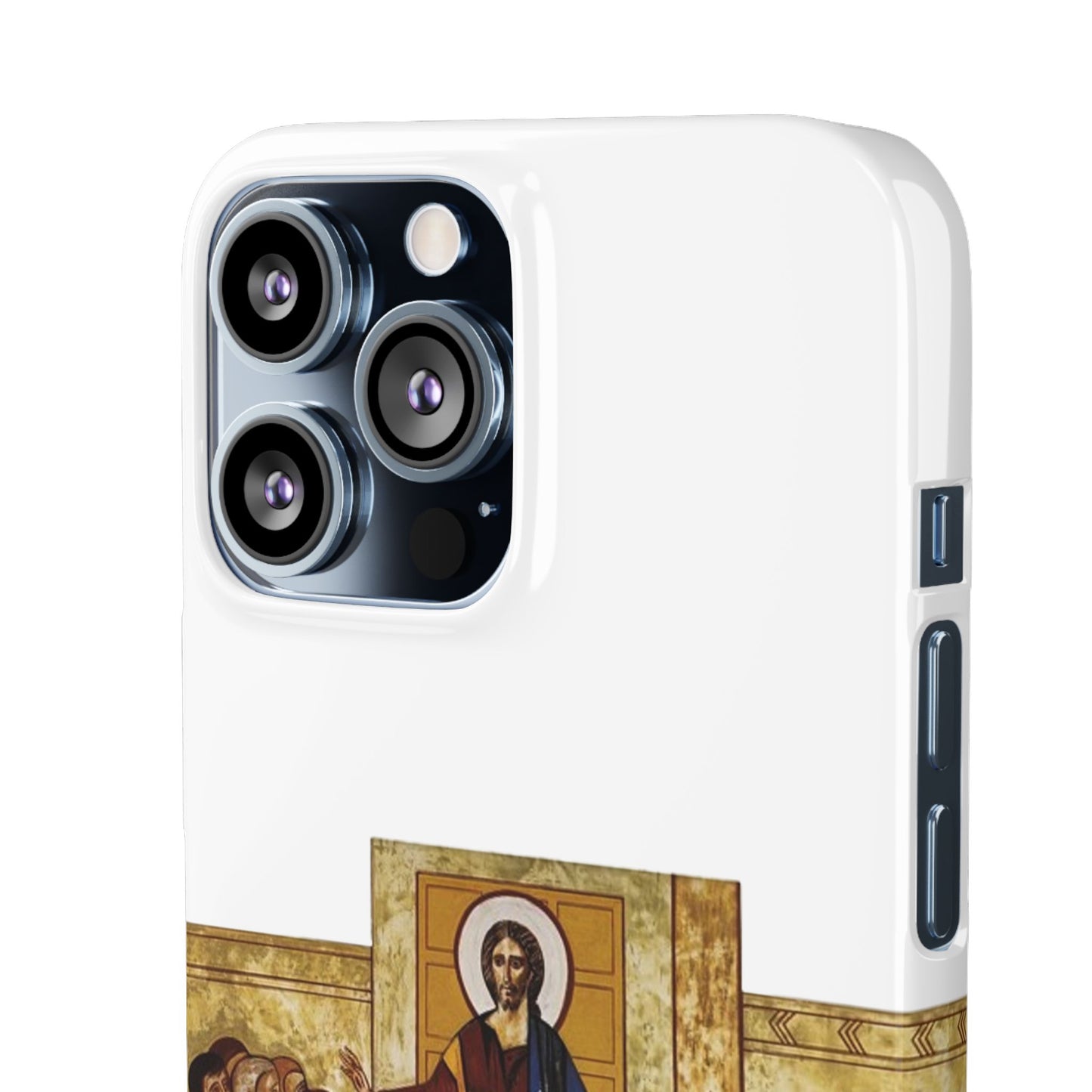 Apparition to the Disciples iPhone's Snap Cases (White)