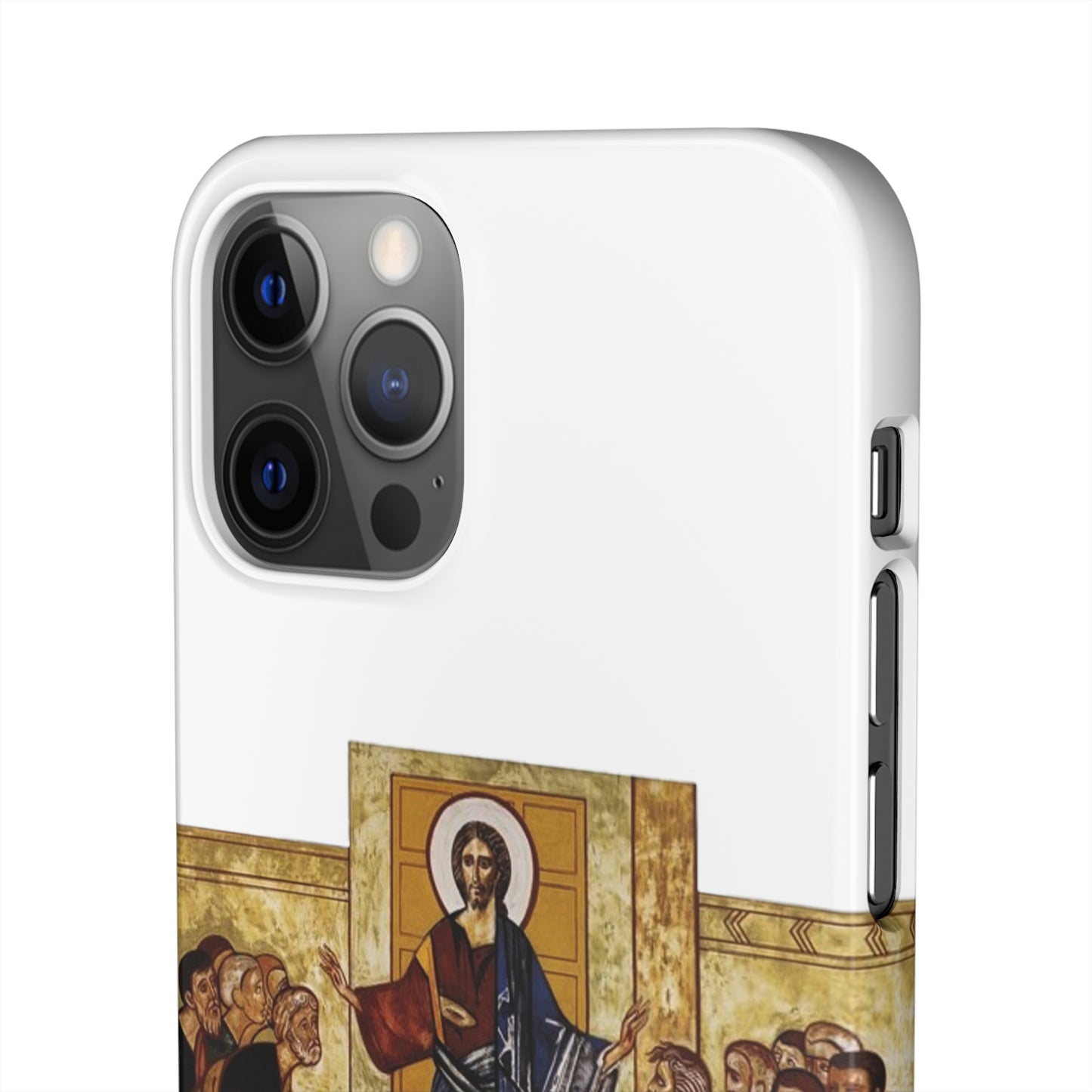 Apparition to the Disciples iPhone's Snap Cases (White)