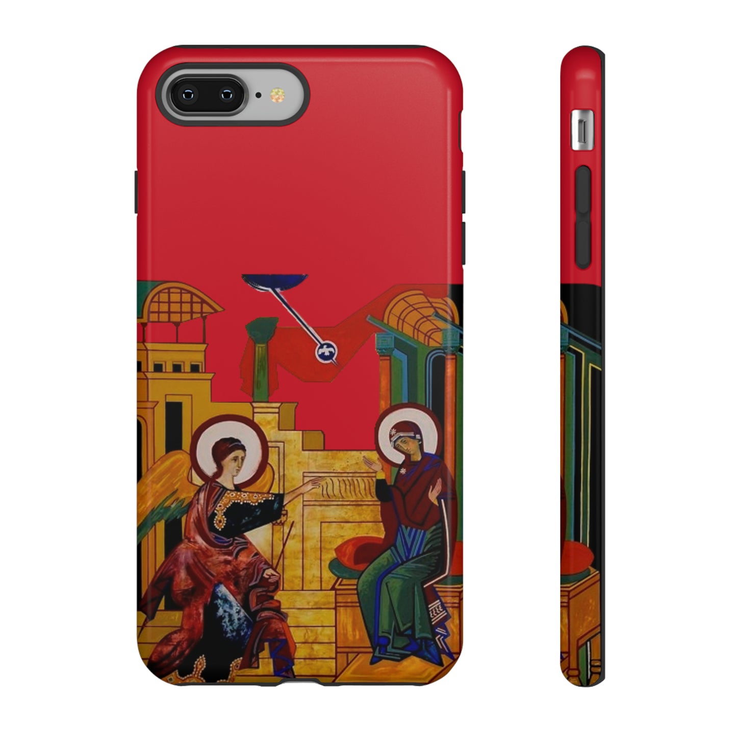 Annunciation Iphone's Tough Cases (Red)