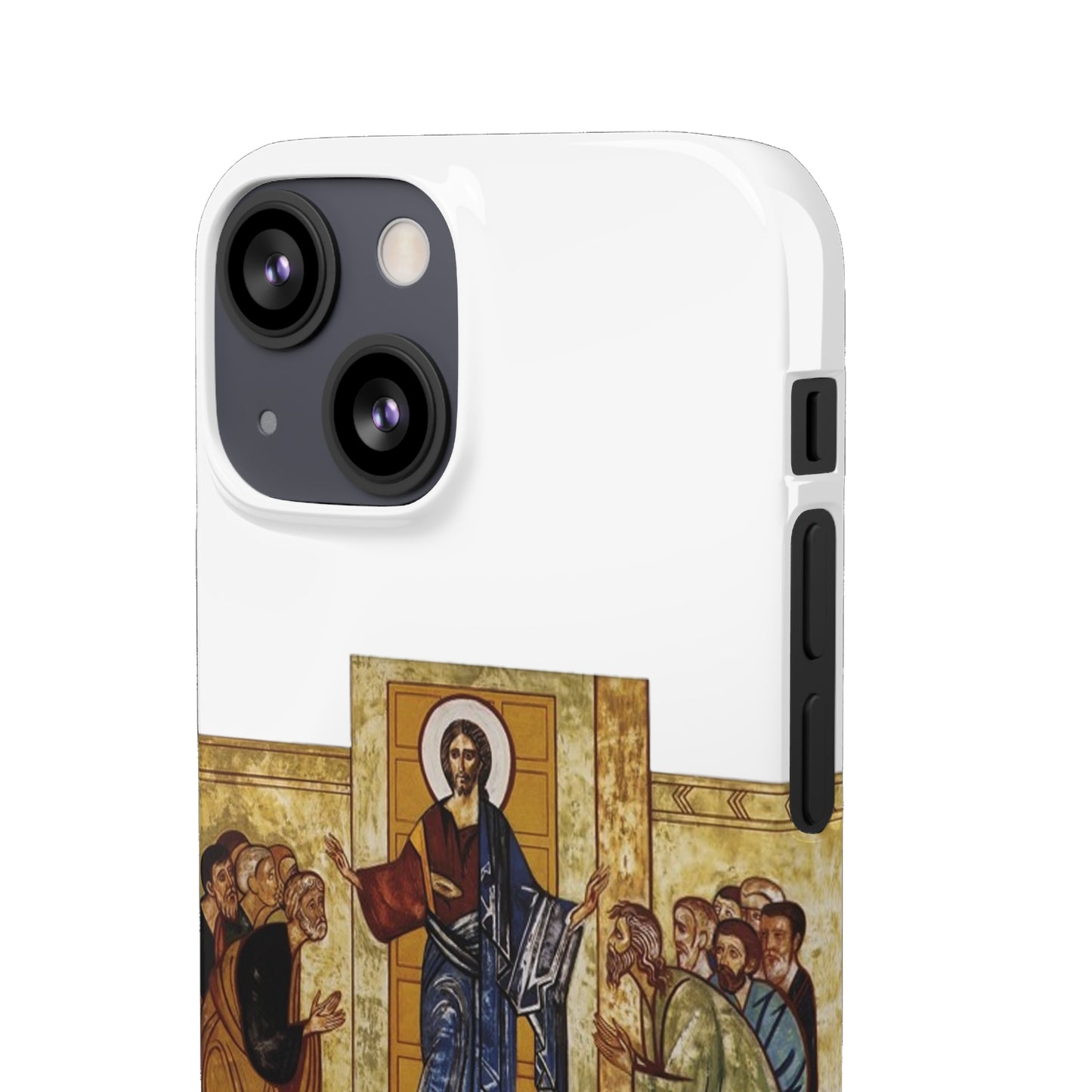 Apparition to the Disciples iPhone's Snap Cases (White)