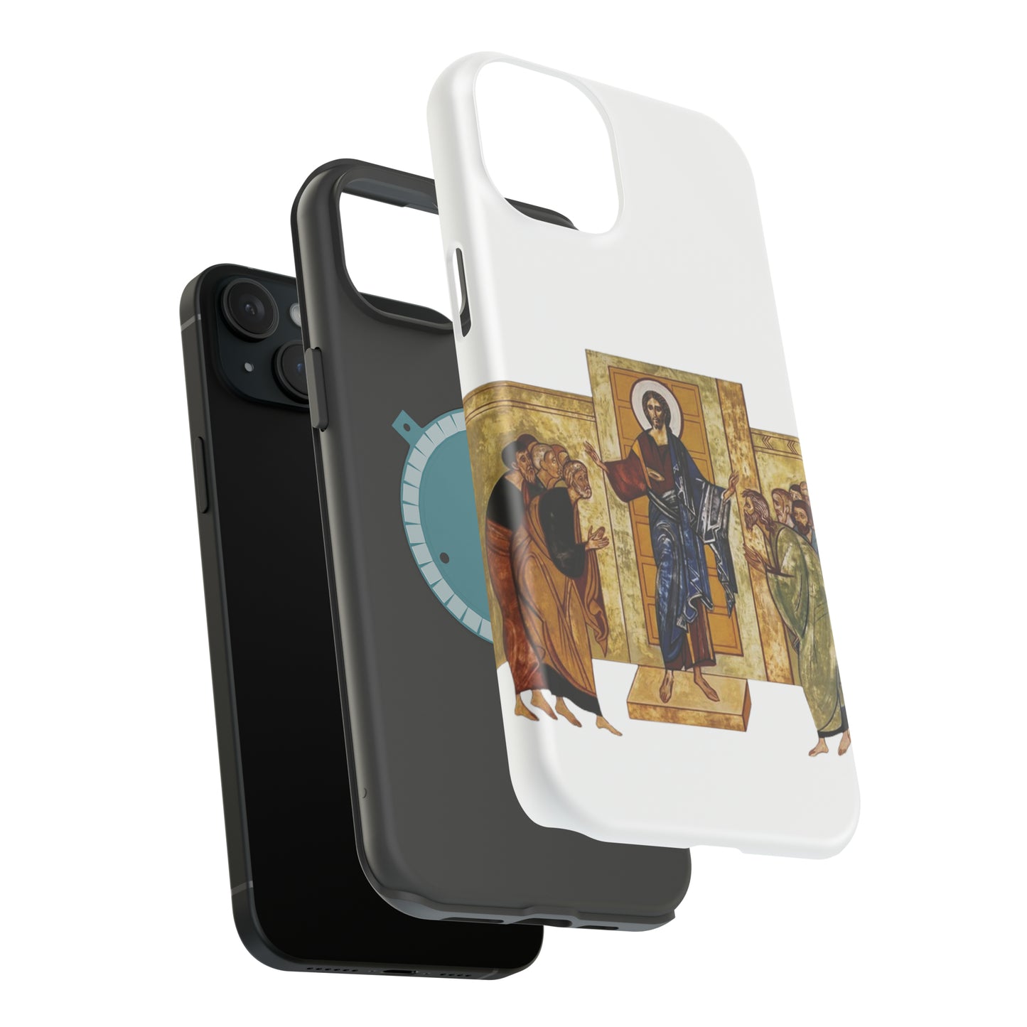 Apparition to the Disciples iPhone's MagSafe Tough Cases (White)