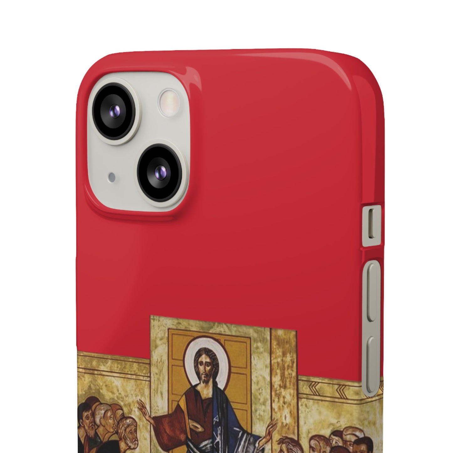 Apparition to the Disciples iPhone's Snap Cases (Red)