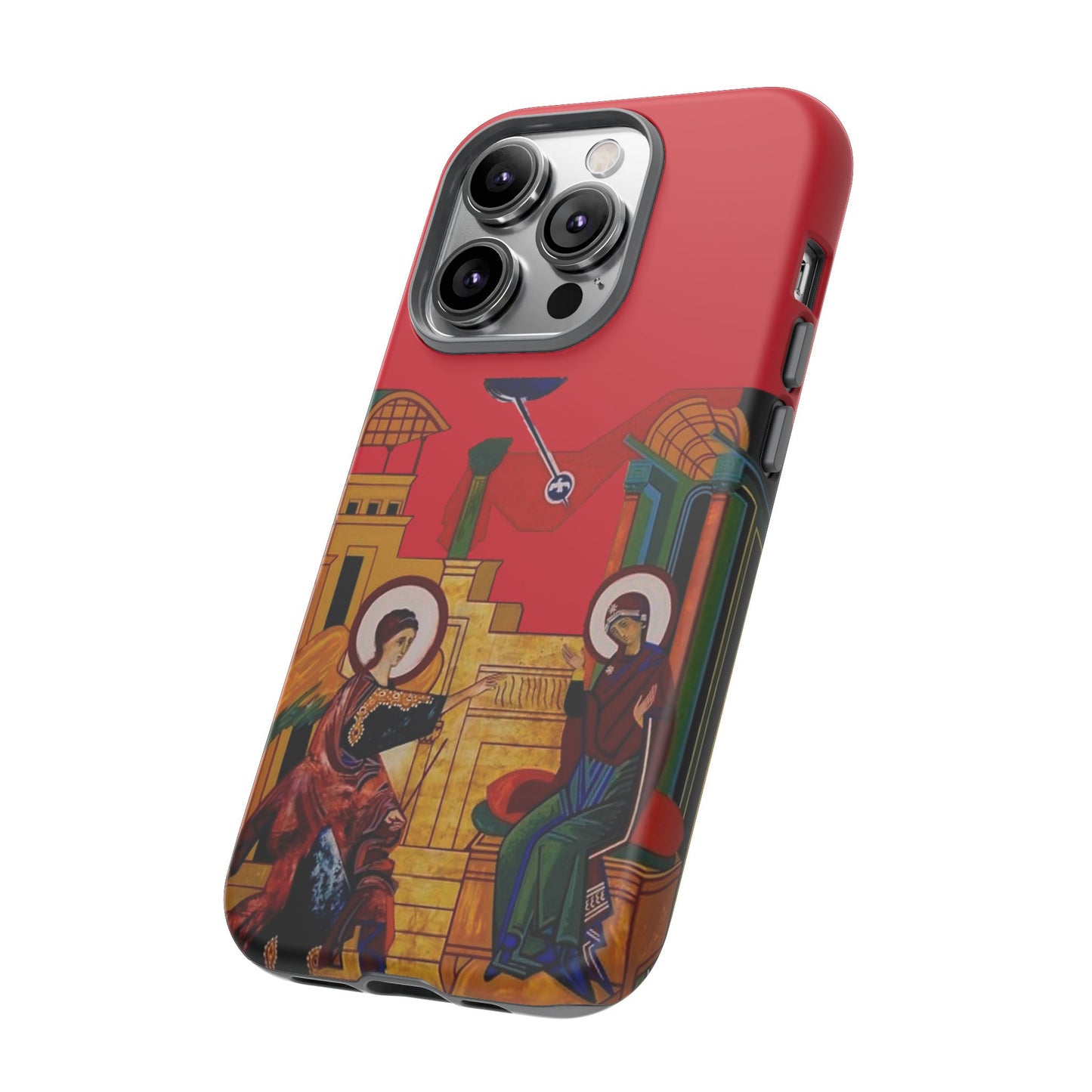 Annunciation Iphone's Tough Cases (Red)