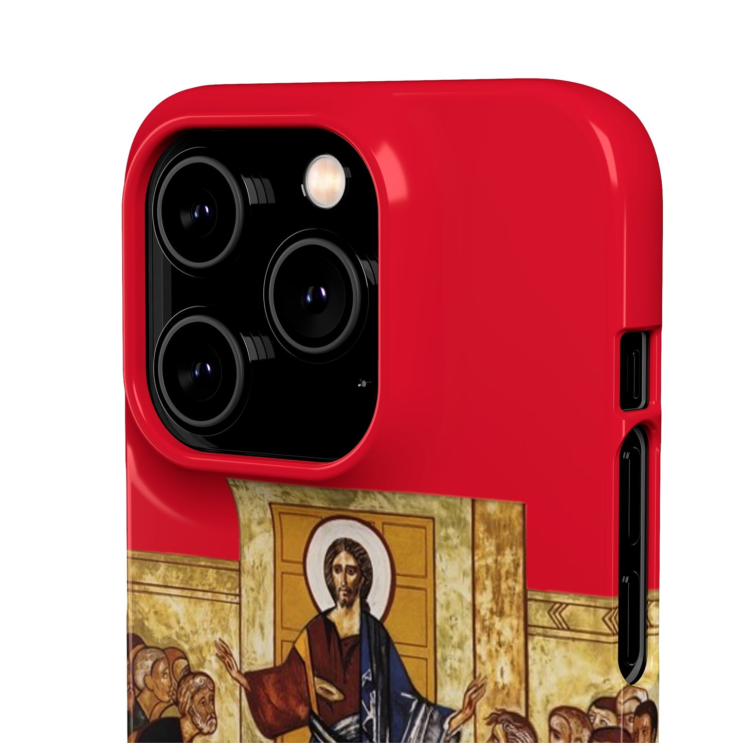 Apparition to the Disciples iPhone's Snap Cases (Red)