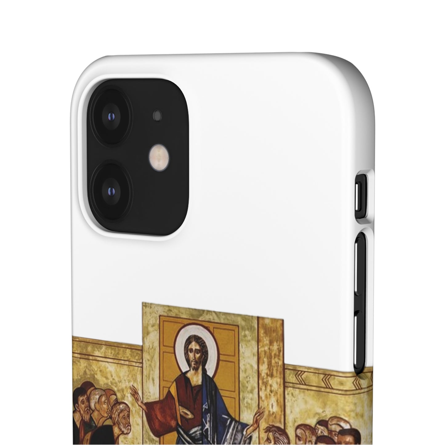 Apparition to the Disciples iPhone's Snap Cases (White)