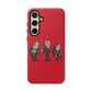 Initiators Cartoon Samsung Galaxy's Red Tough Cases