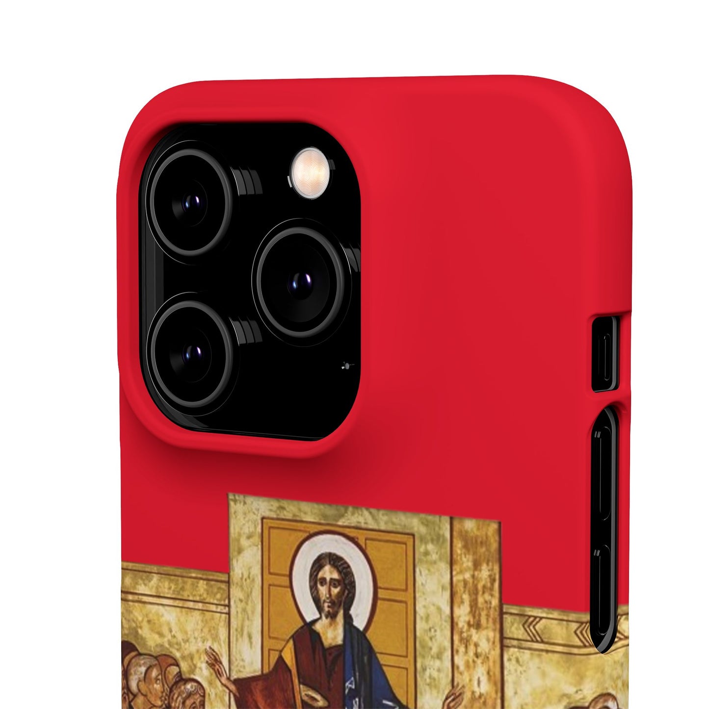 Apparition to the Disciples iPhone's Snap Cases (Red)