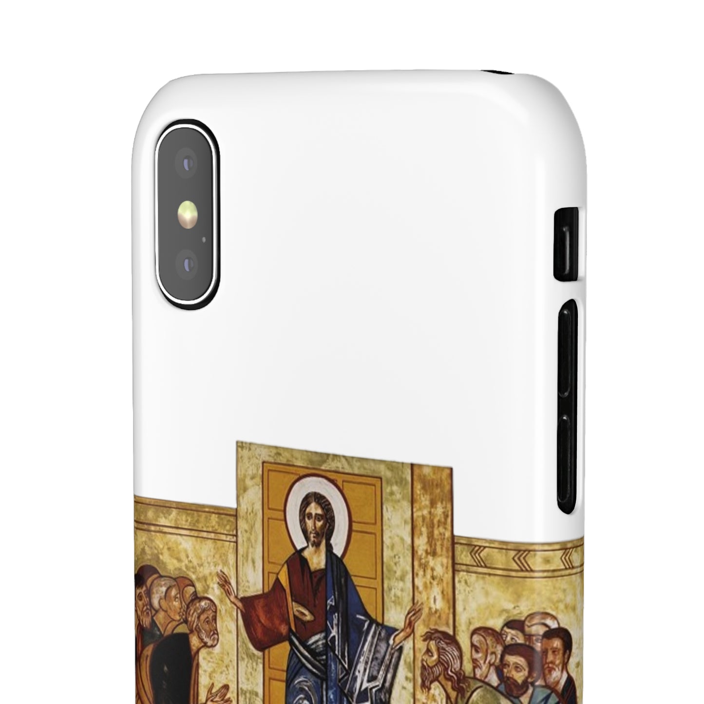 Apparition to the Disciples iPhone's Snap Cases (White)