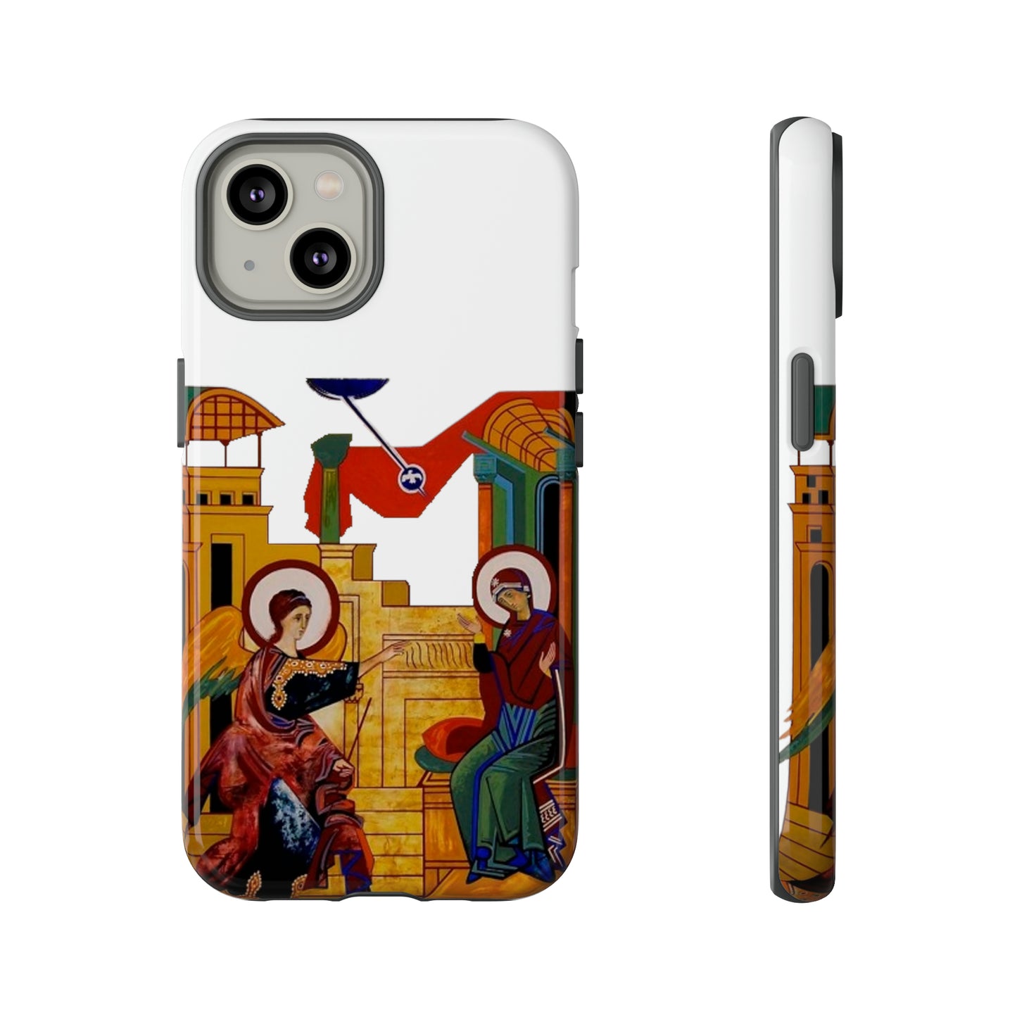 Annunciation Iphone's Tough Cases (White)