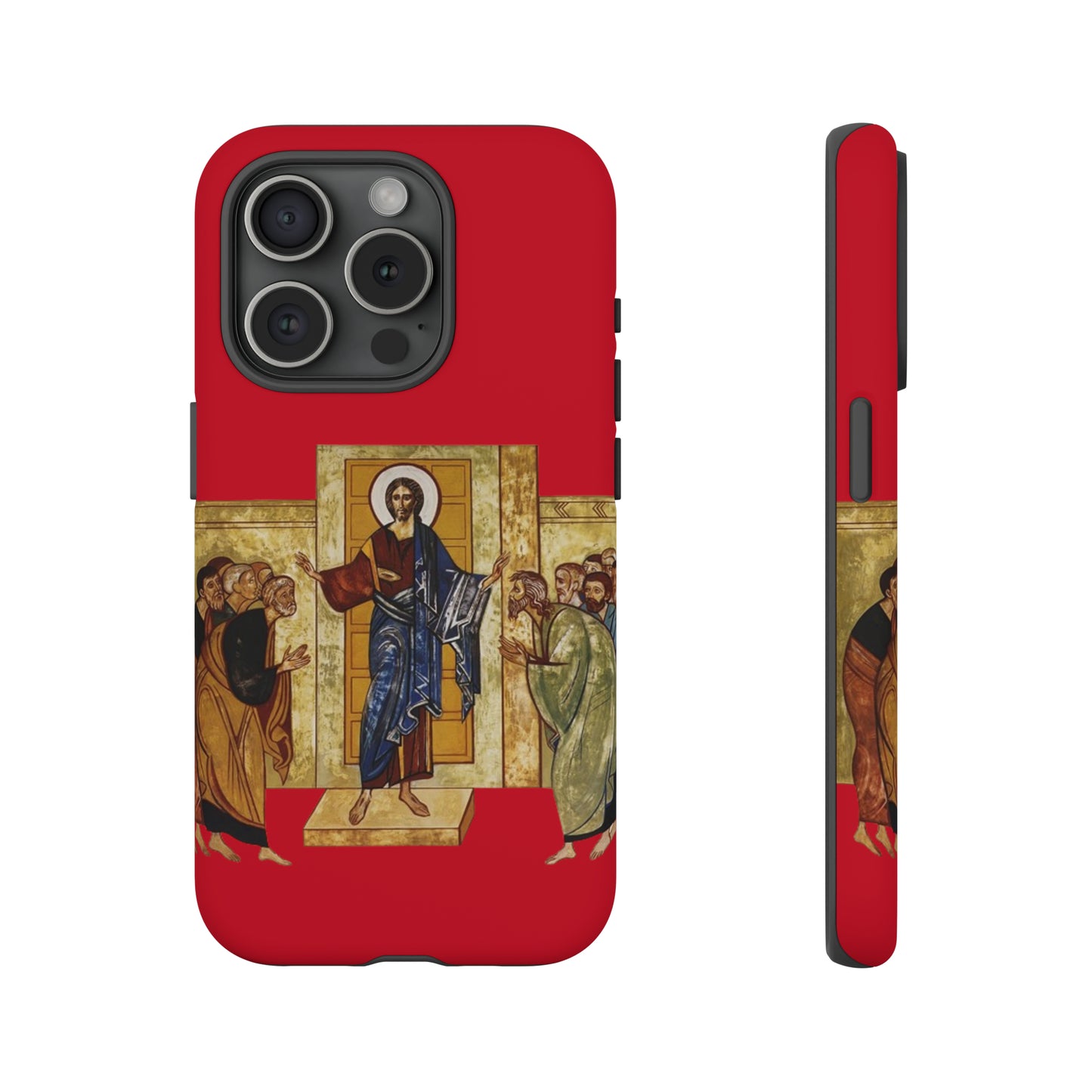 Apparition to the Disciples iPhone's Tough Cases (Red)