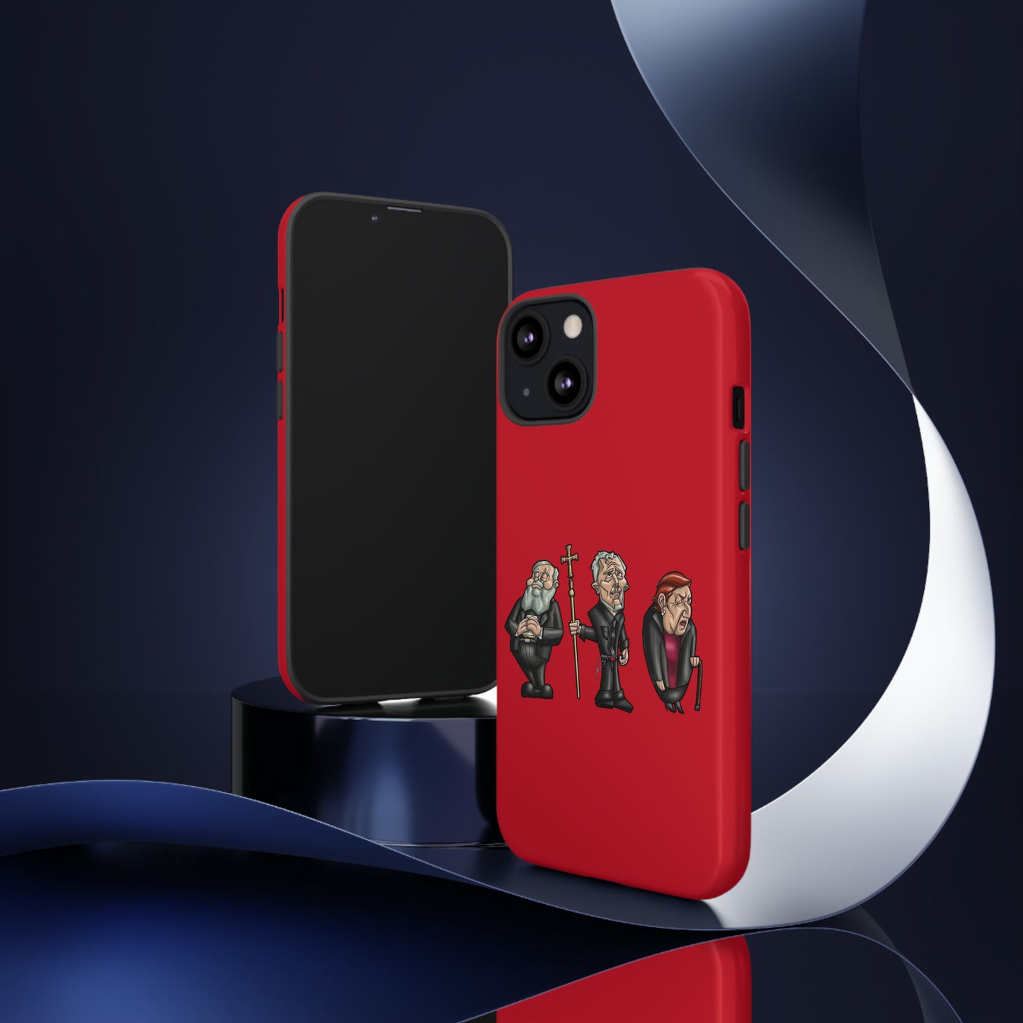 Initiators Cartoon iPhone's Red Tough Cases