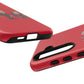 Initiators Cartoon Samsung Galaxy's Red Tough Cases