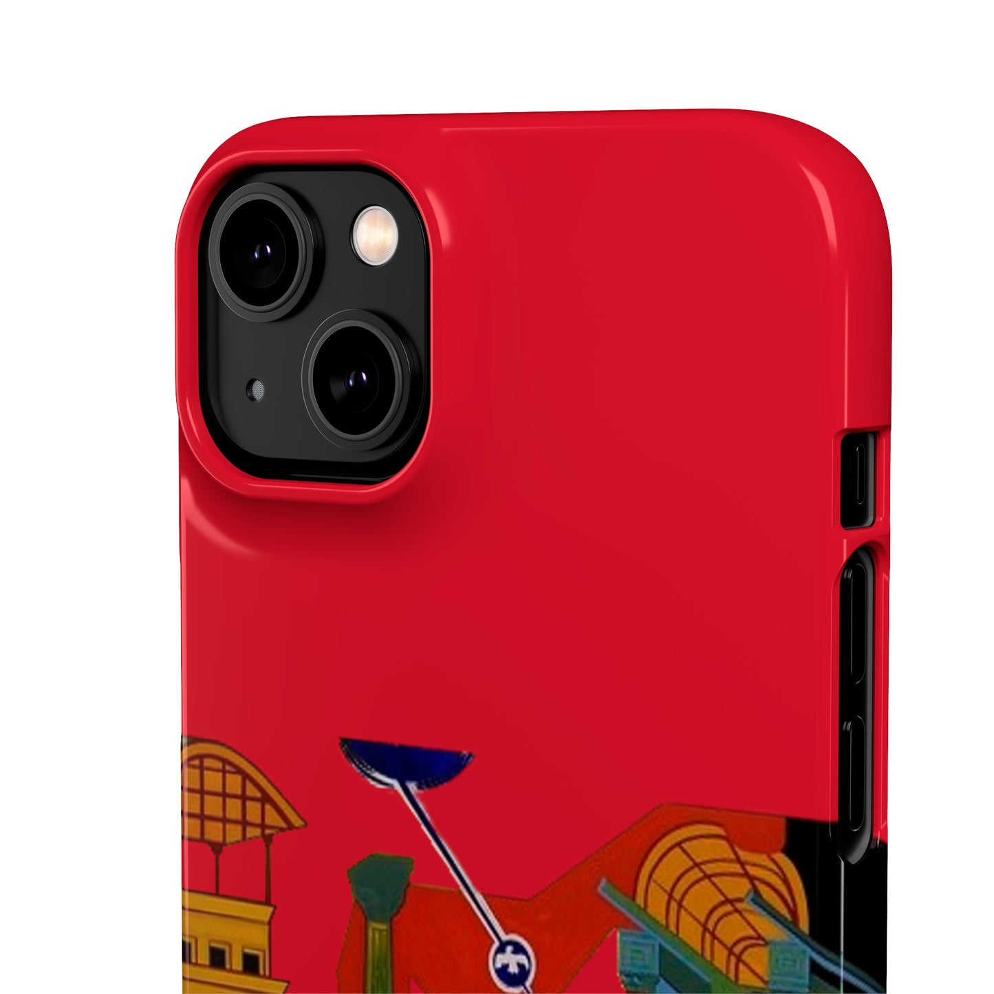 Annunciation Iphone's Snap Cases (Red)