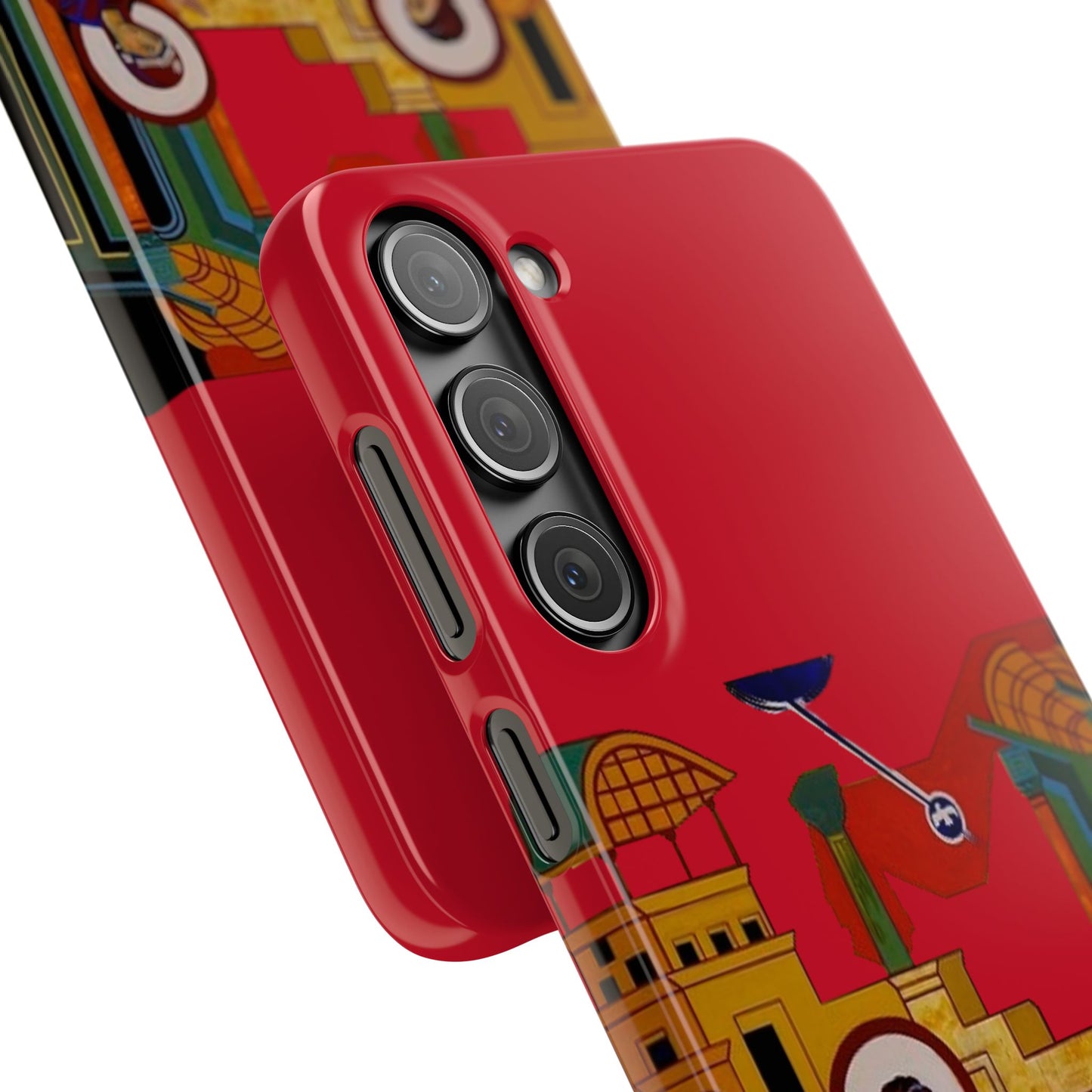 Annunciation Samsung Galaxy's Snap Cases (Red)