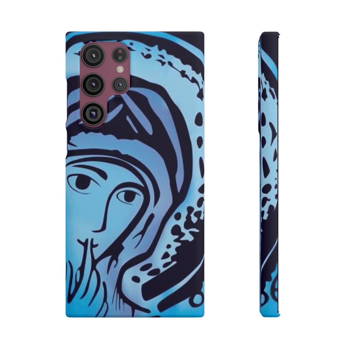 Virgin of Silence Samsung Galaxy's Snap Cases