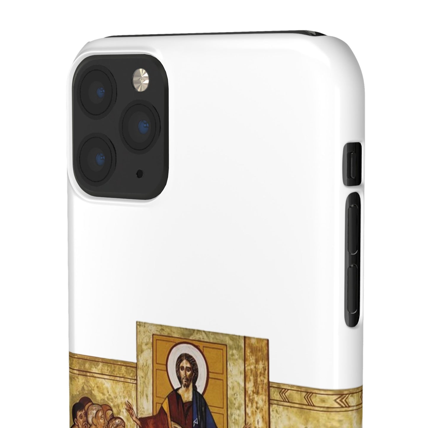 Apparition to the Disciples iPhone's Snap Cases (White)