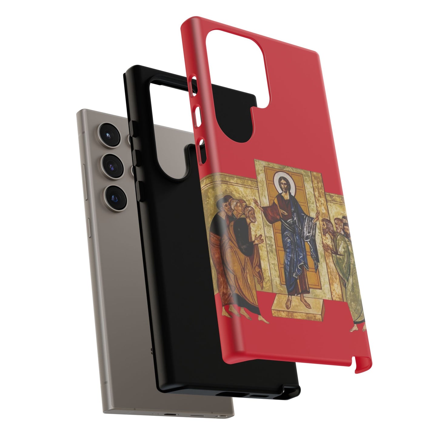 Apparition to the Disciples Samsung Galaxy's Tough Cases (Red)