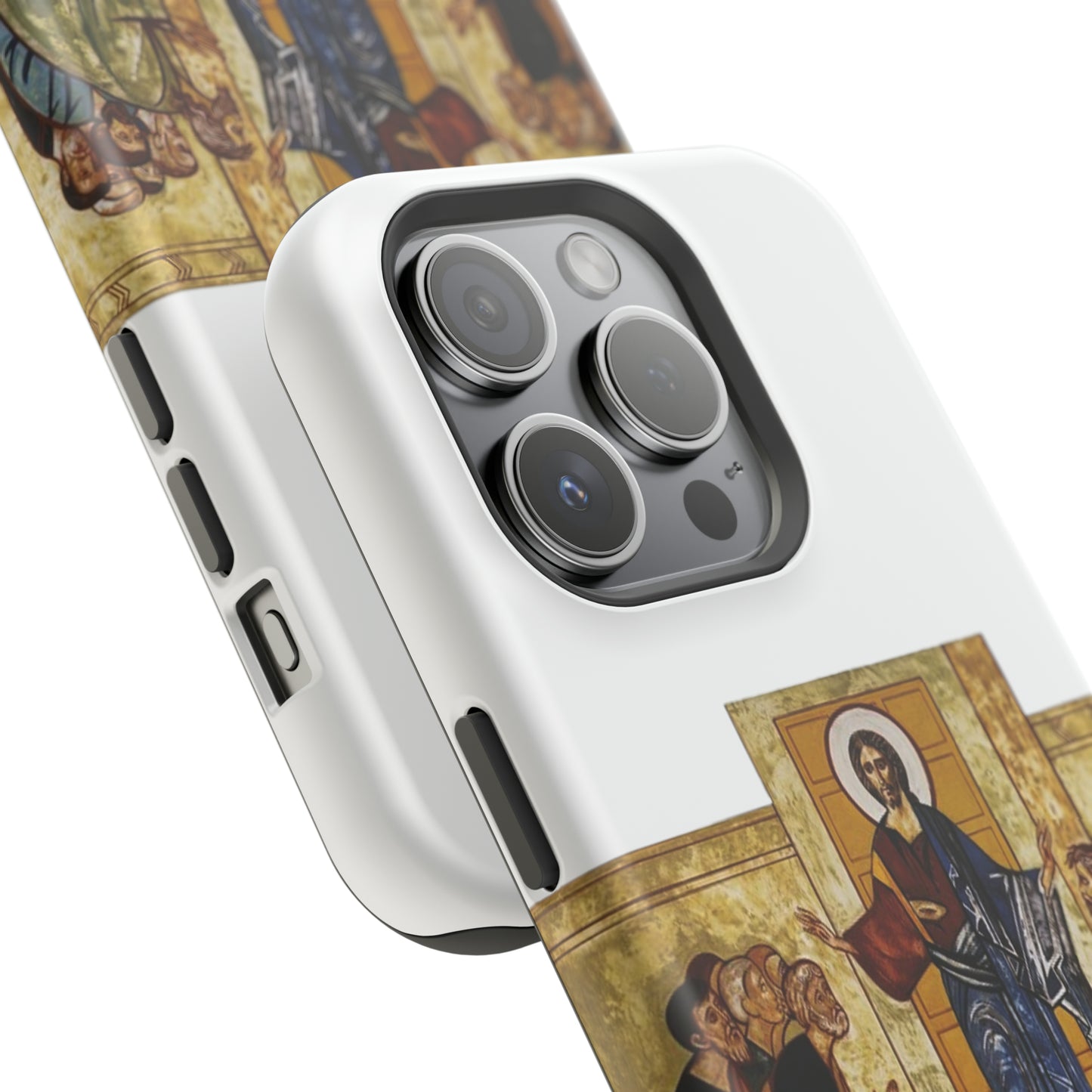 Apparition to the Disciples iPhone's MagSafe Tough Cases (White)