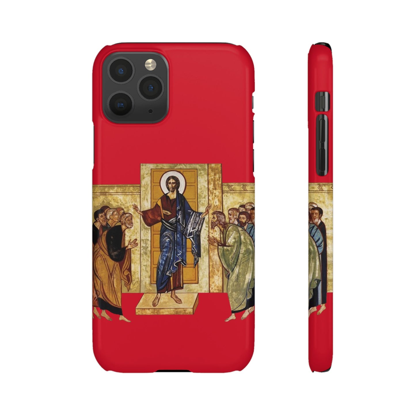 Apparition to the Disciples iPhone's Snap Cases (Red)