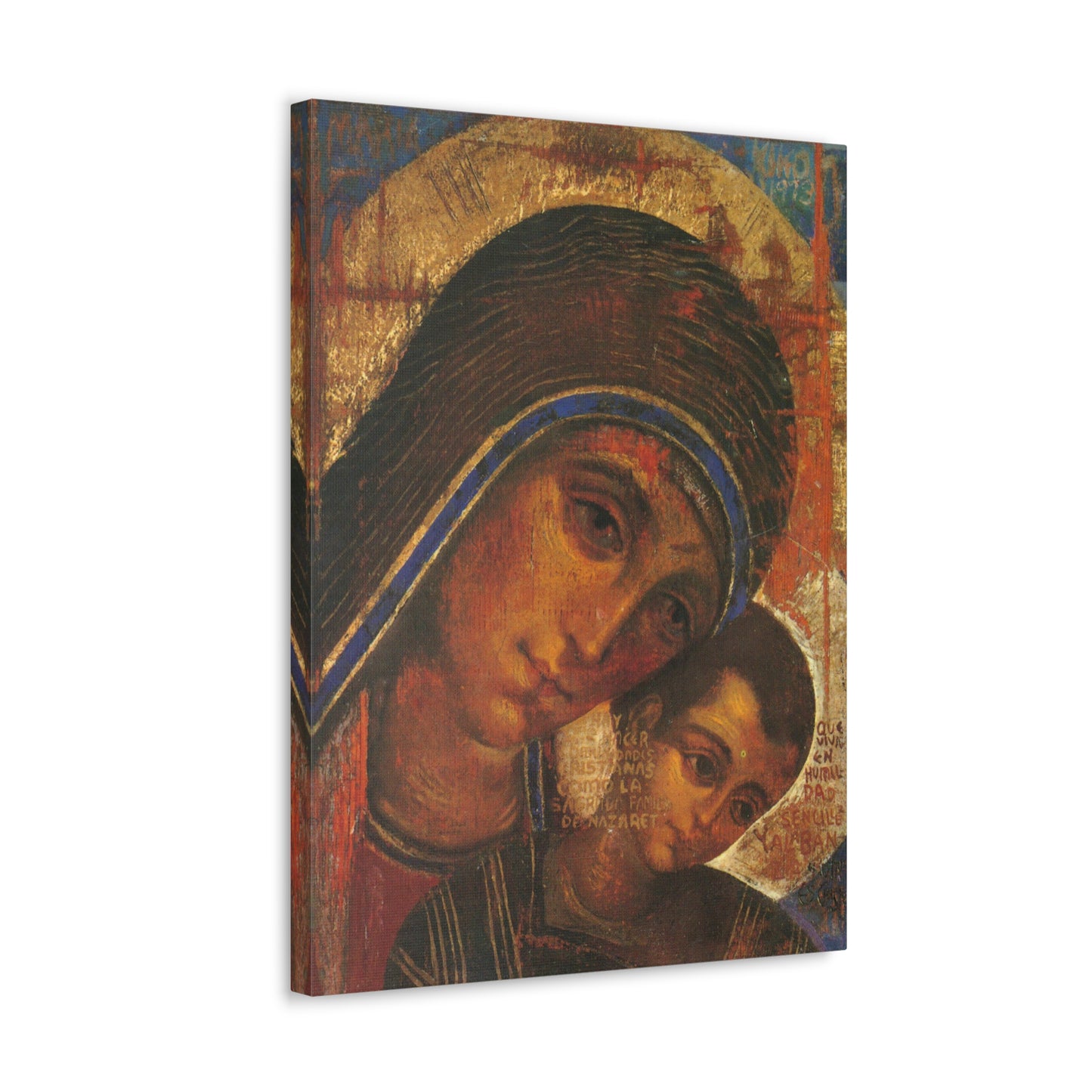 Virgin of the Way Canvas