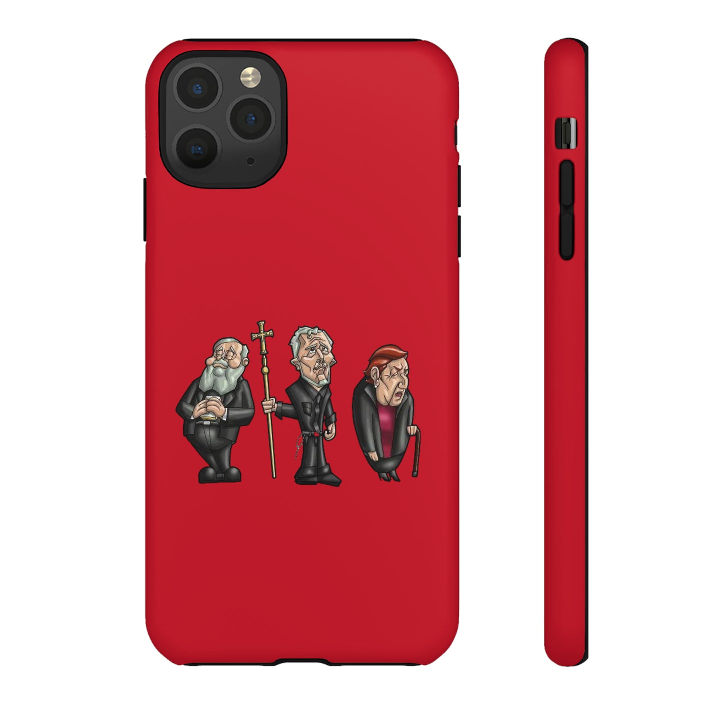 Initiators Cartoon iPhone's Red Tough Cases