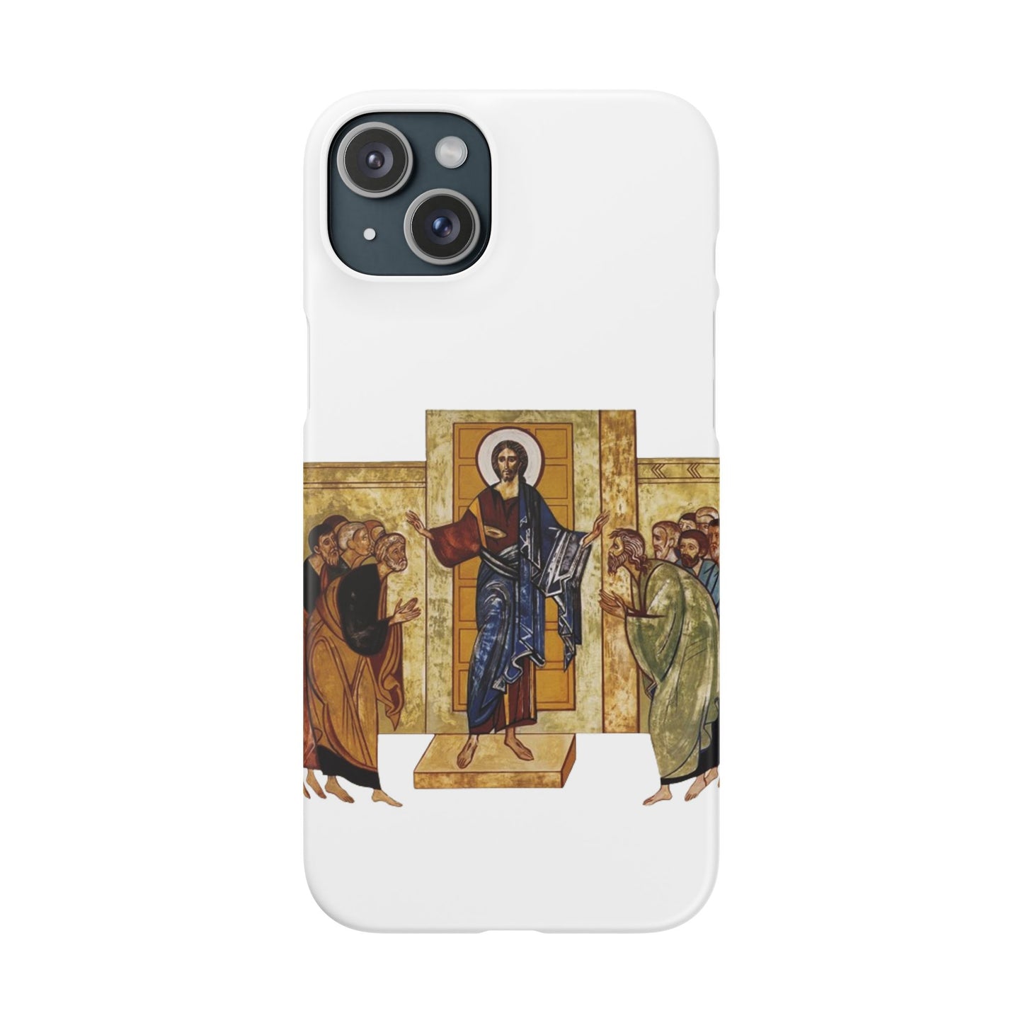 Apparition to the Disciples iPhone's Snap Cases (White)