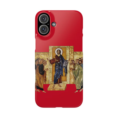 Apparition to the Disciples iPhone's Snap Cases (Red)