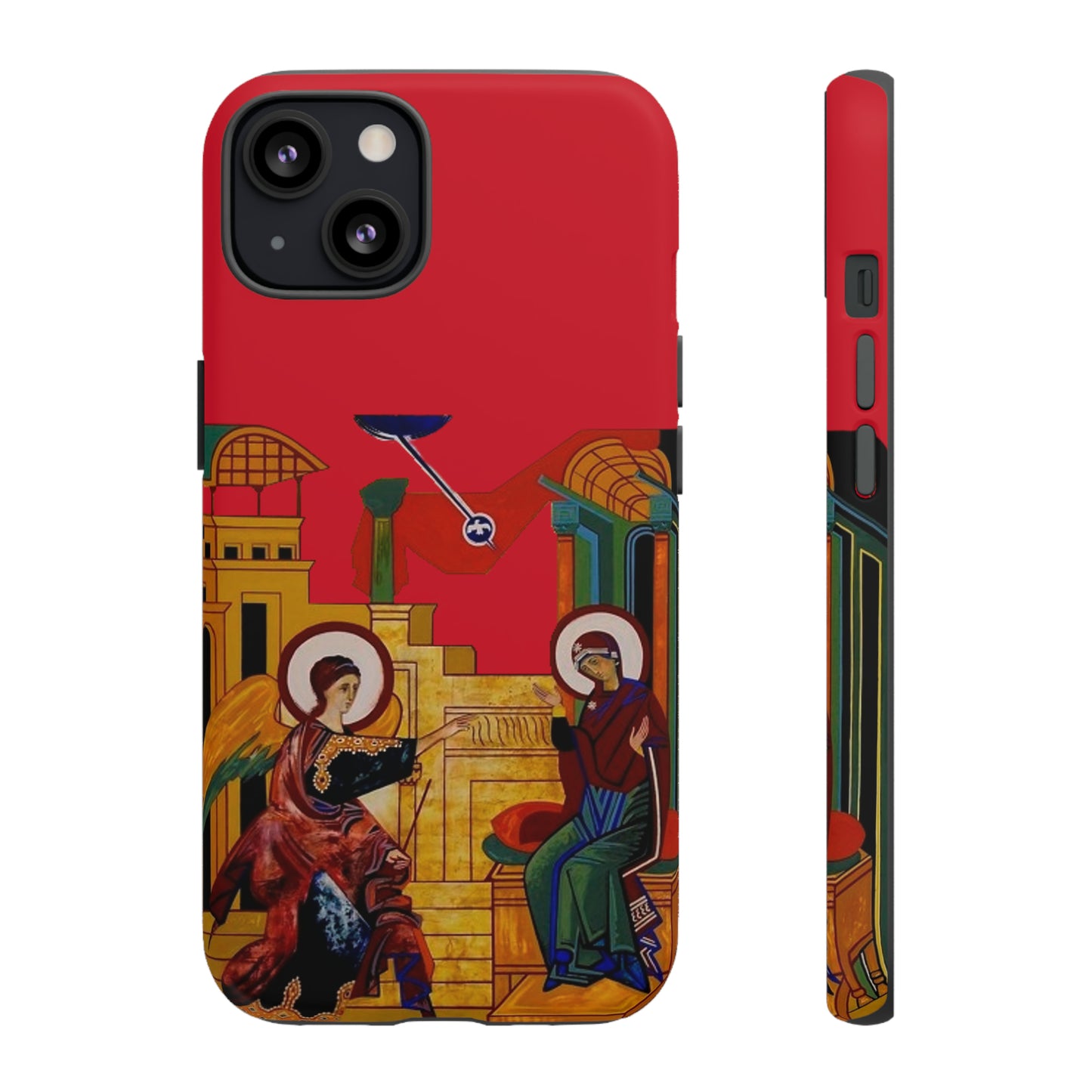 Annunciation Iphone's Tough Cases (Red)