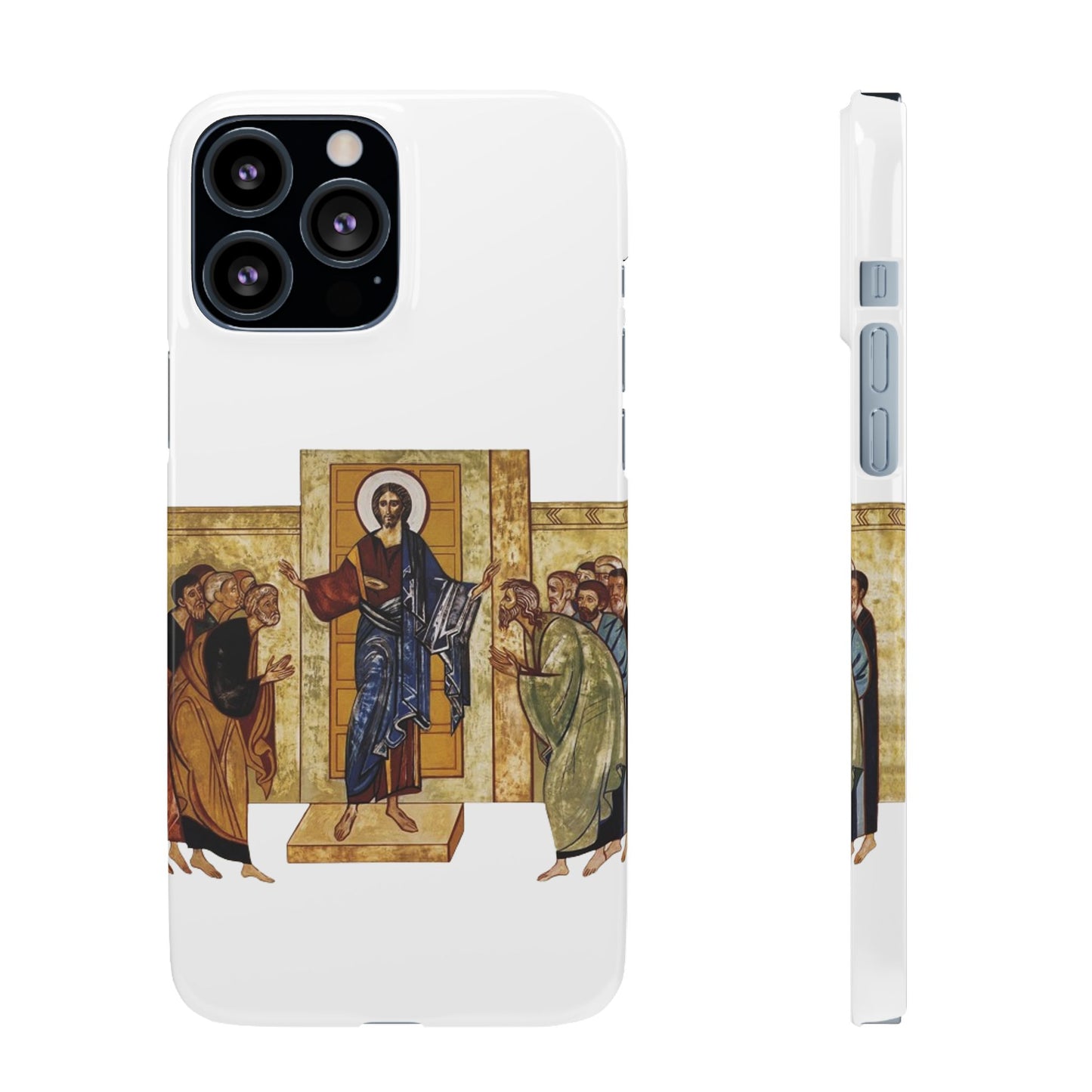 Apparition to the Disciples iPhone's Snap Cases (White)