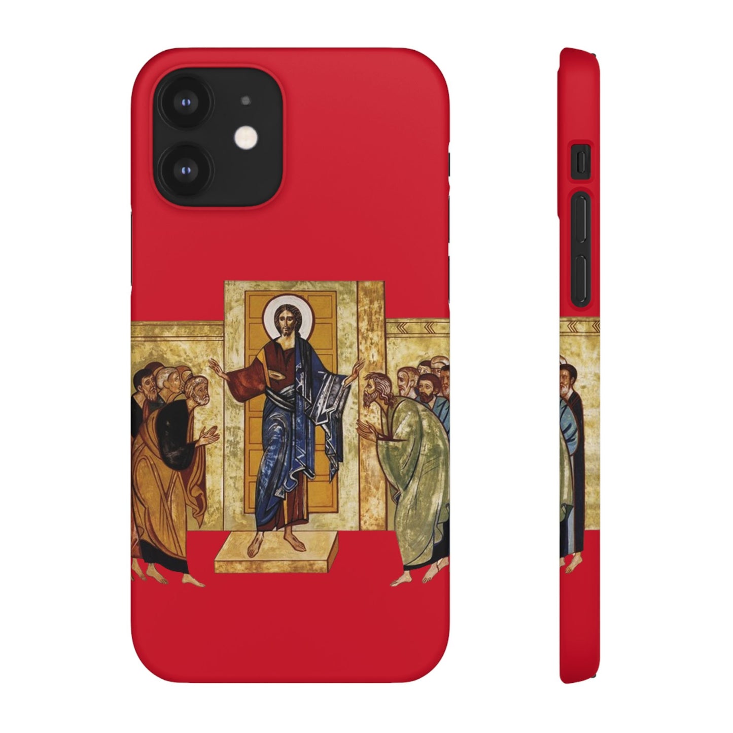 Apparition to the Disciples iPhone's Snap Cases (Red)