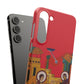 Annunciation Samsung Galaxy's Snap Cases (Red)