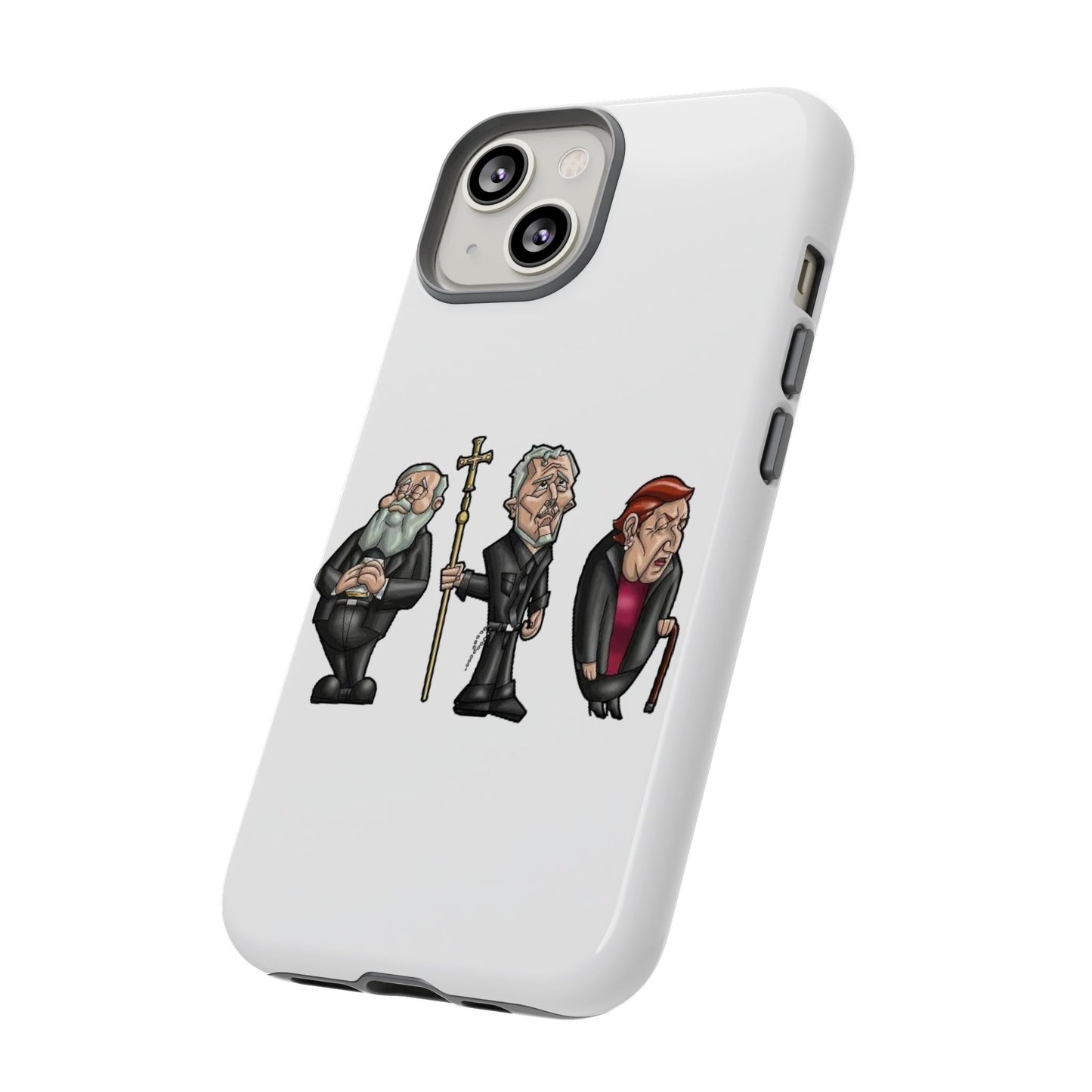 Initiators Cartoon iPhone's white Tough Cases