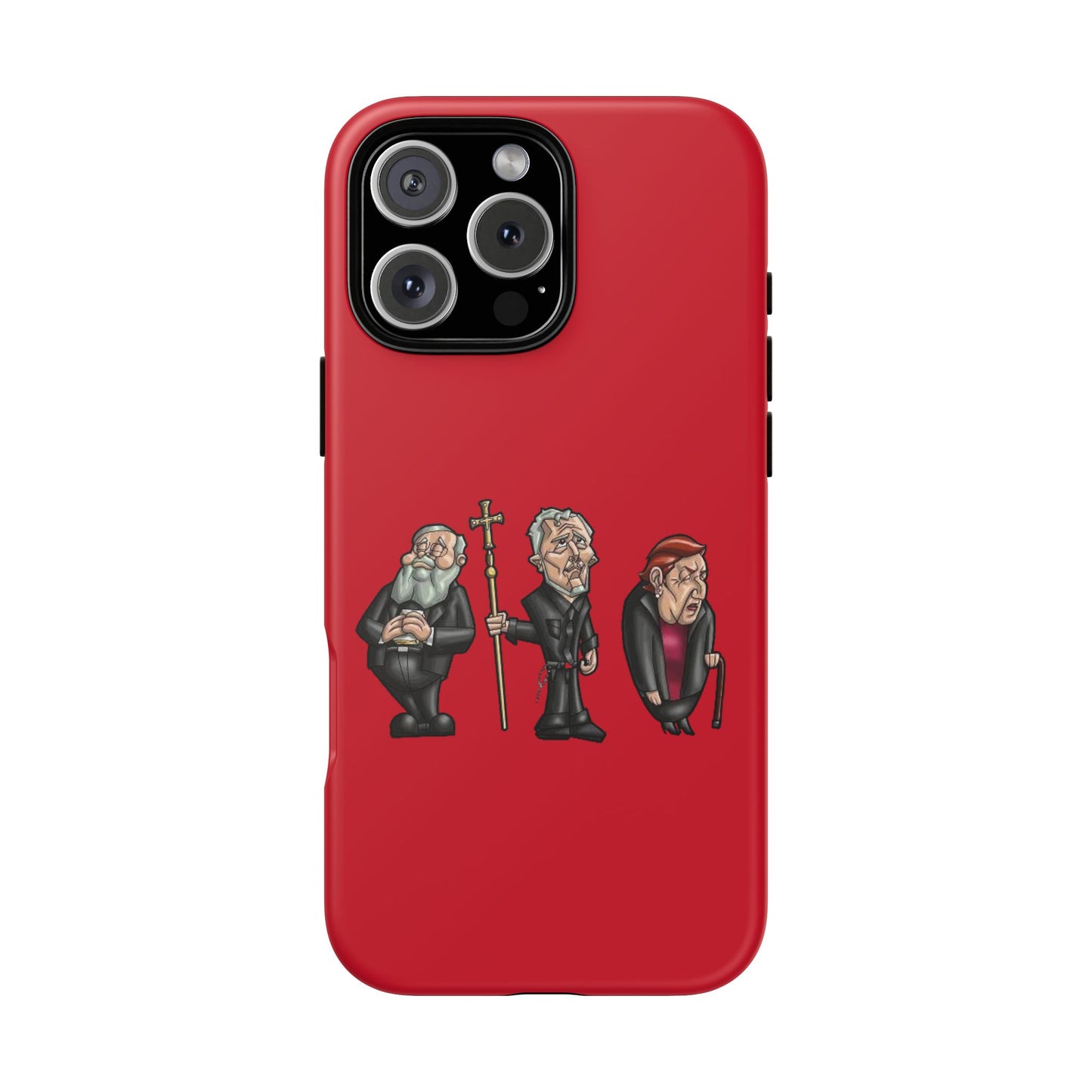 Initiators Cartoon iPhone's Red Tough Cases