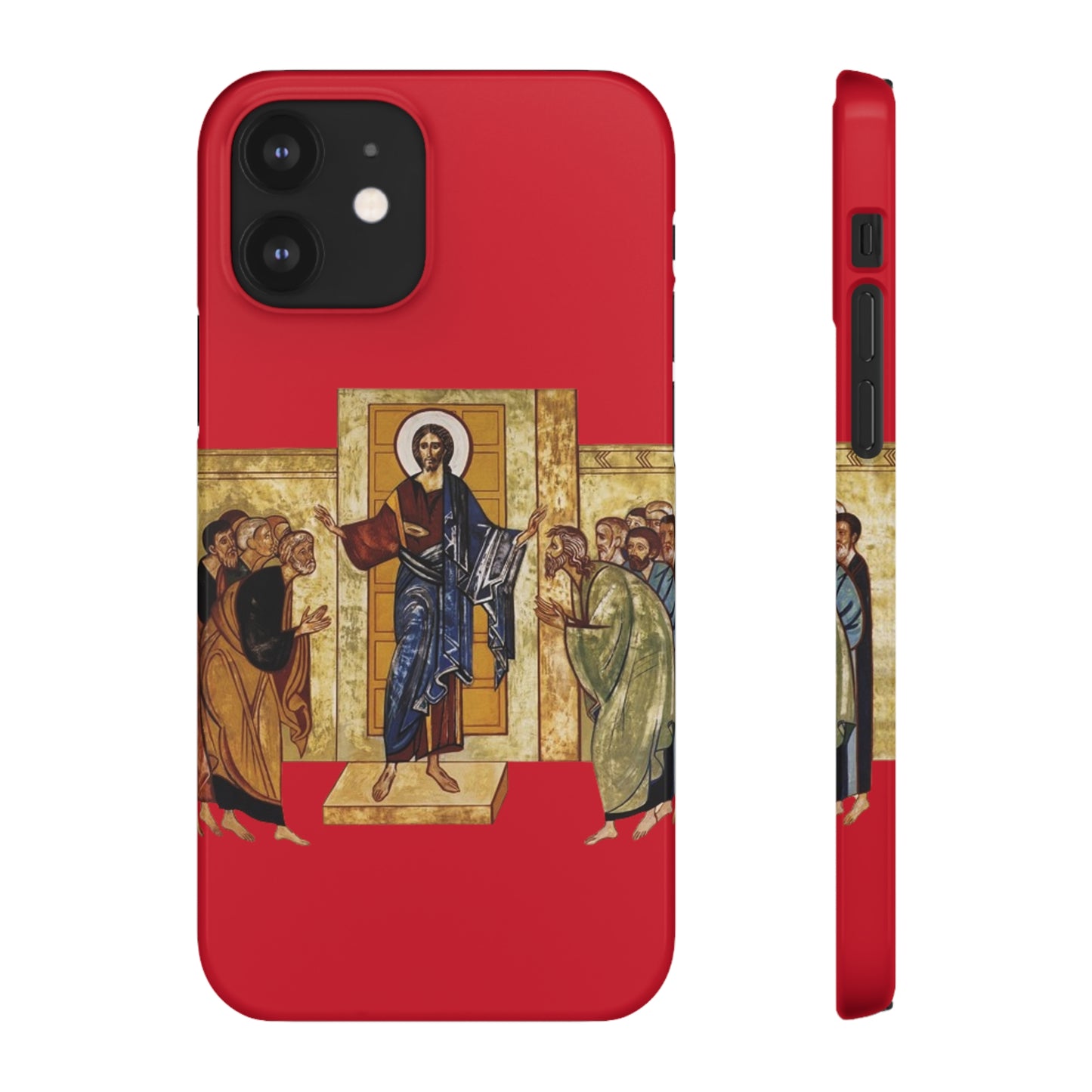 Apparition to the Disciples iPhone's Snap Cases (Red)