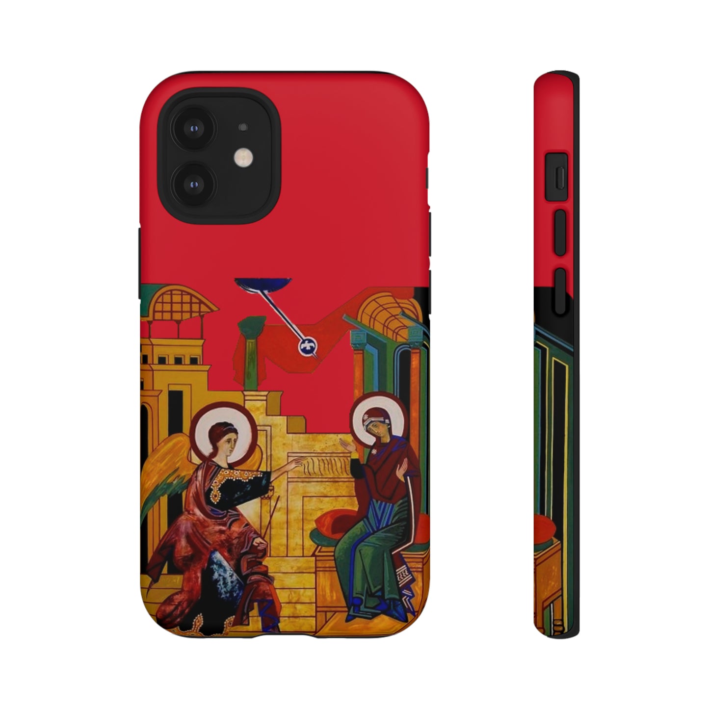 Annunciation Iphone's Tough Cases (Red)