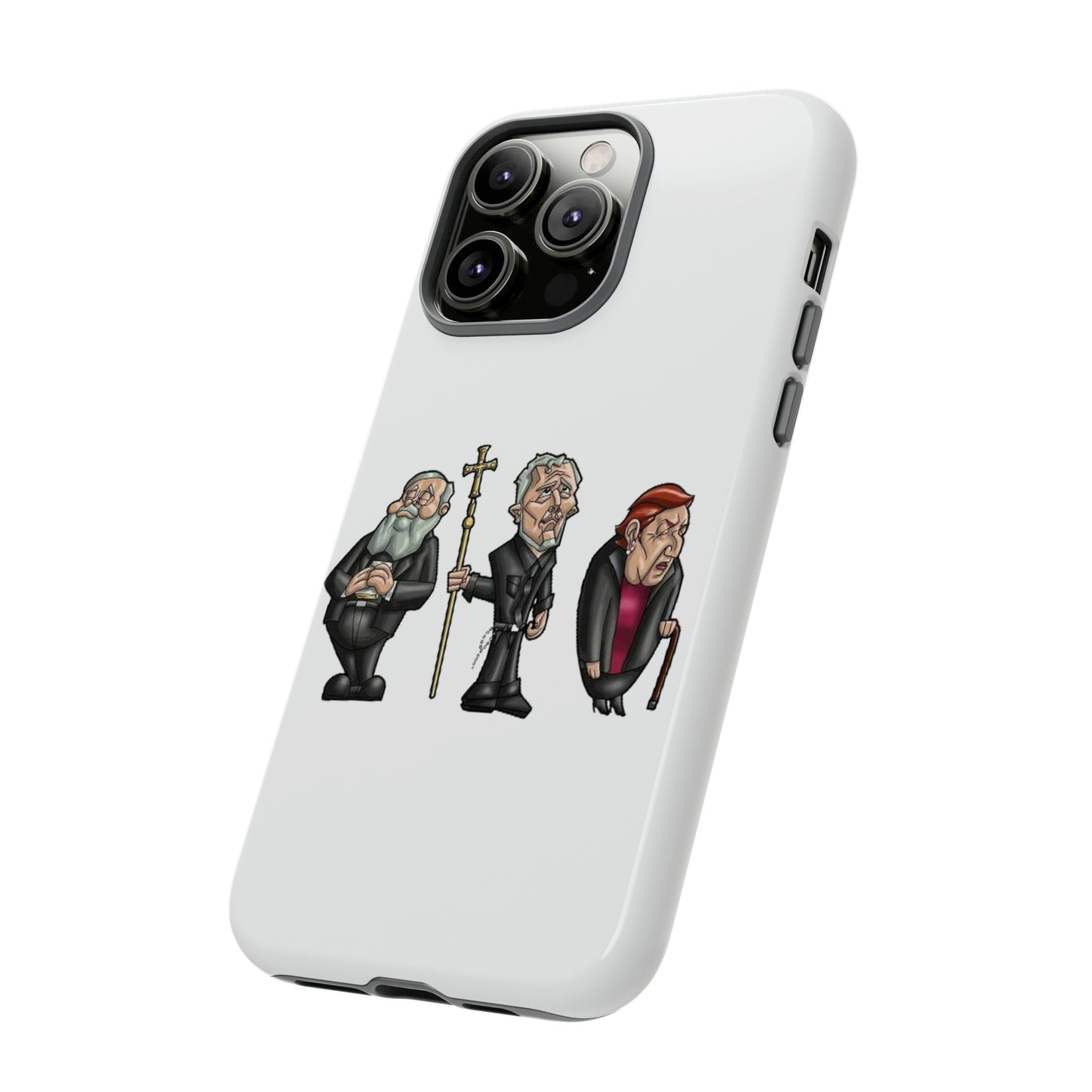 Initiators Cartoon iPhone's white Tough Cases