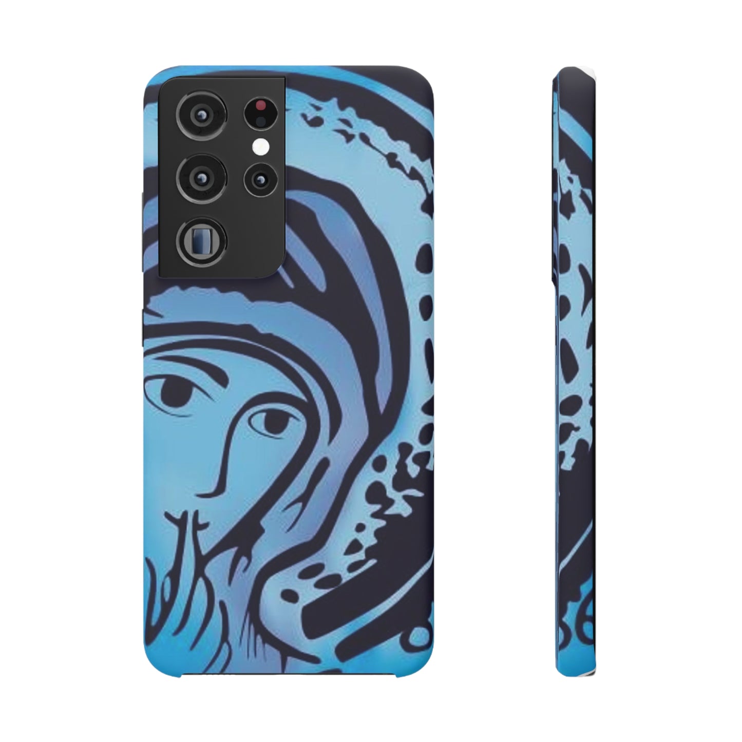 Virgin of Silence Samsung Galaxy's Snap Cases