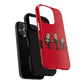 Initiators Cartoon iPhone's Red Tough Cases