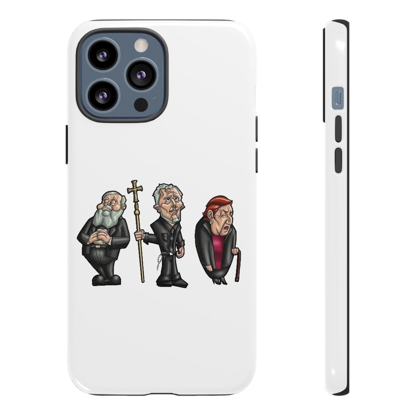 Initiators Cartoon iPhone's white Tough Cases