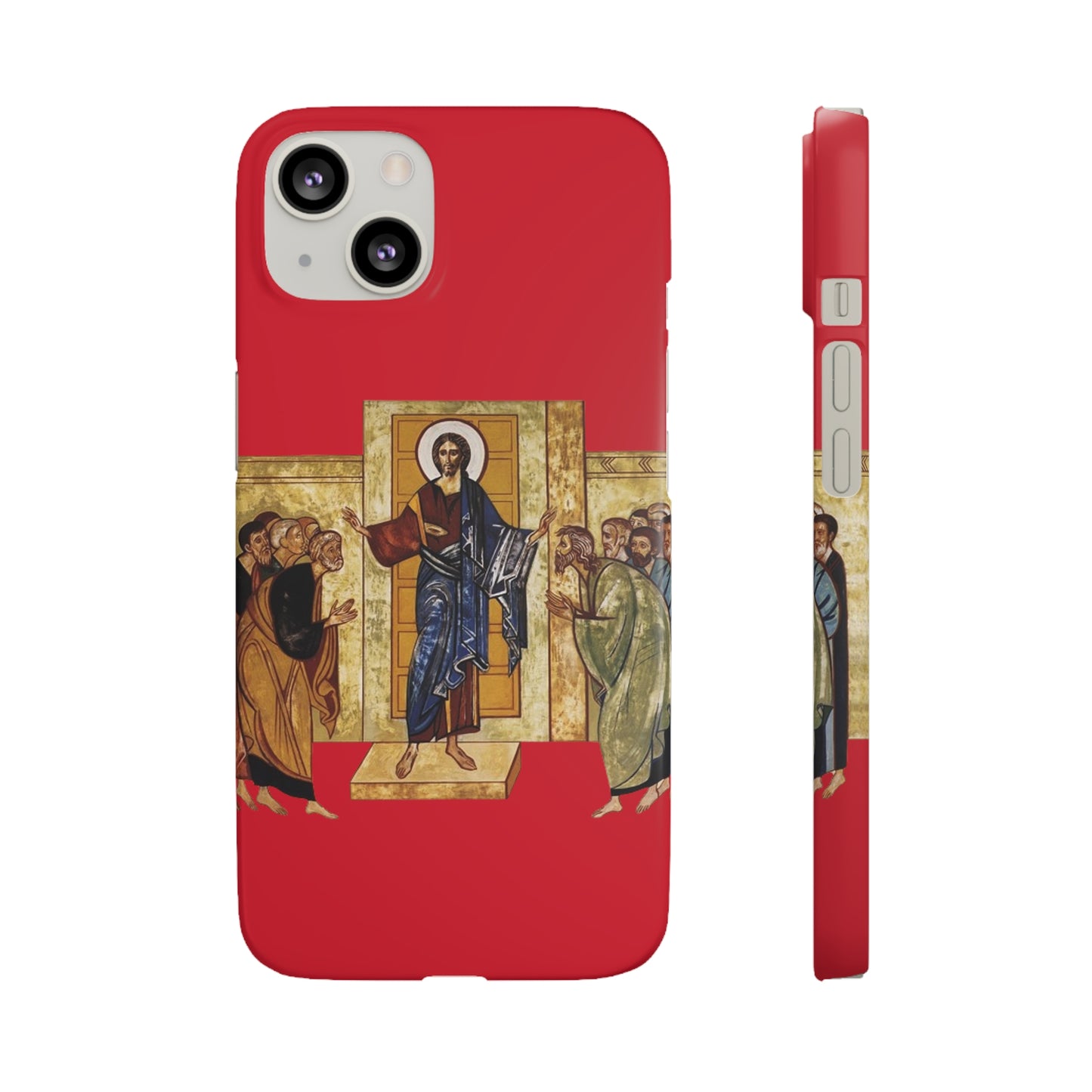 Apparition to the Disciples iPhone's Snap Cases (Red)