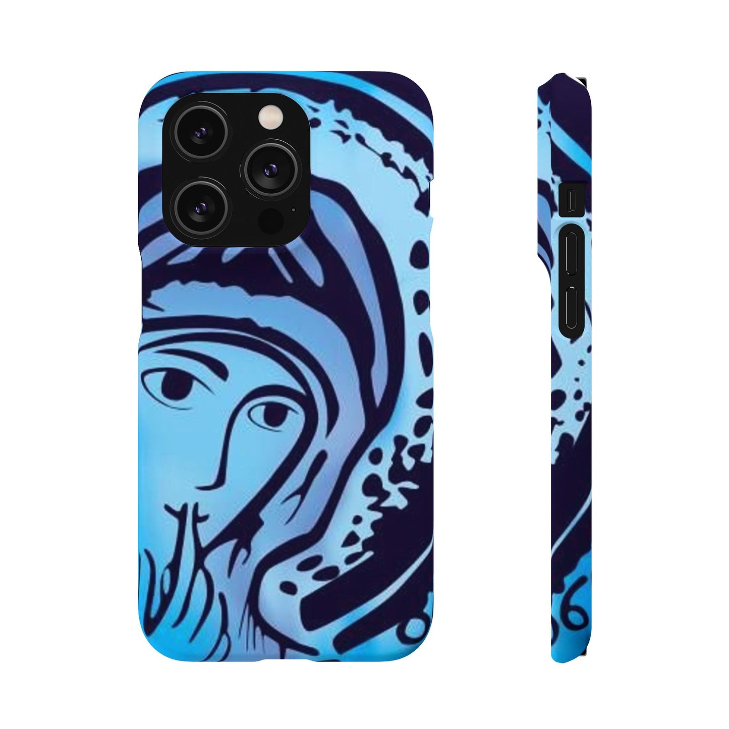 Virgin of the Silence Iphone's Snap Cases