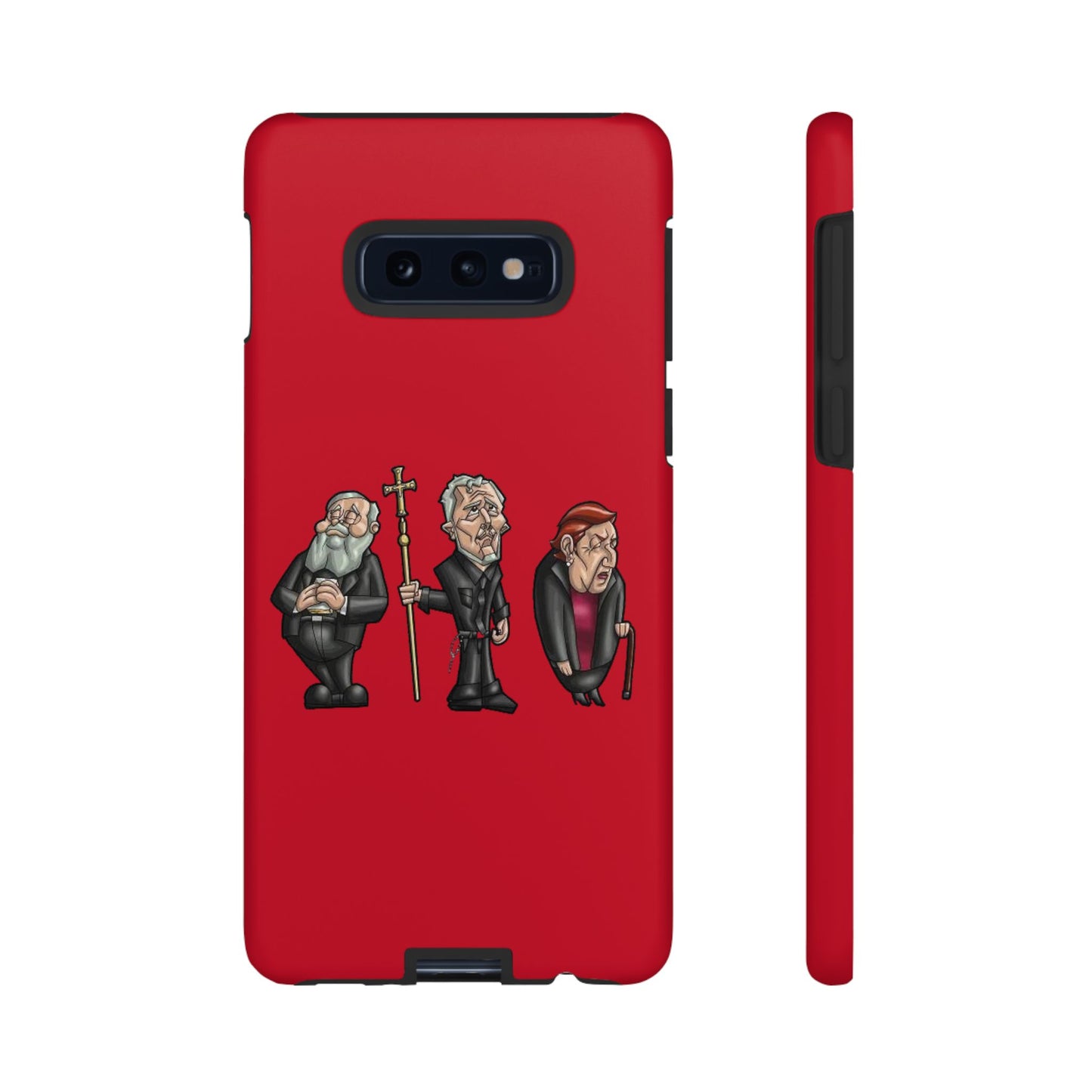 Initiators Cartoon Samsung Galaxy's Red Tough Cases