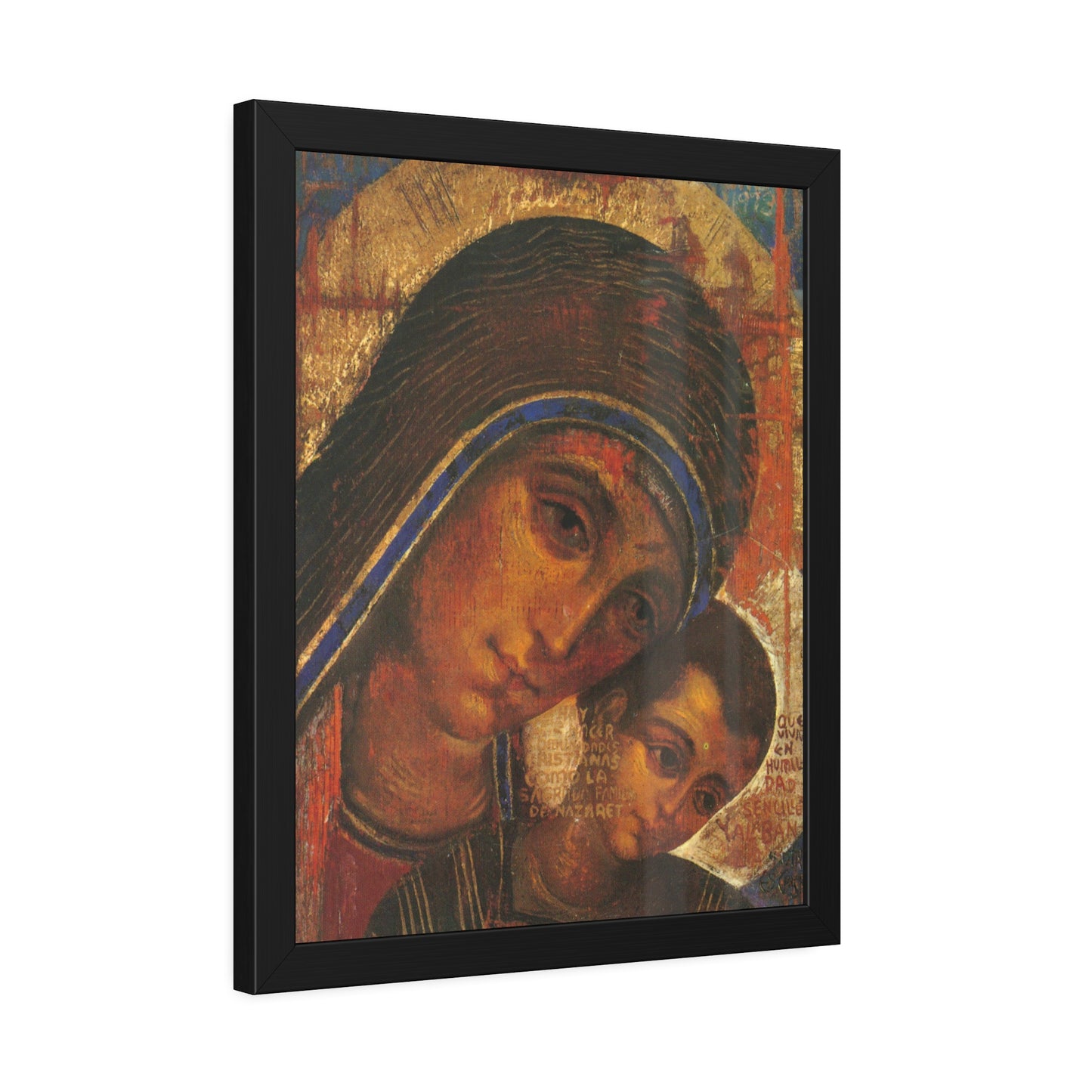 Virgin of the Way Framed Poster