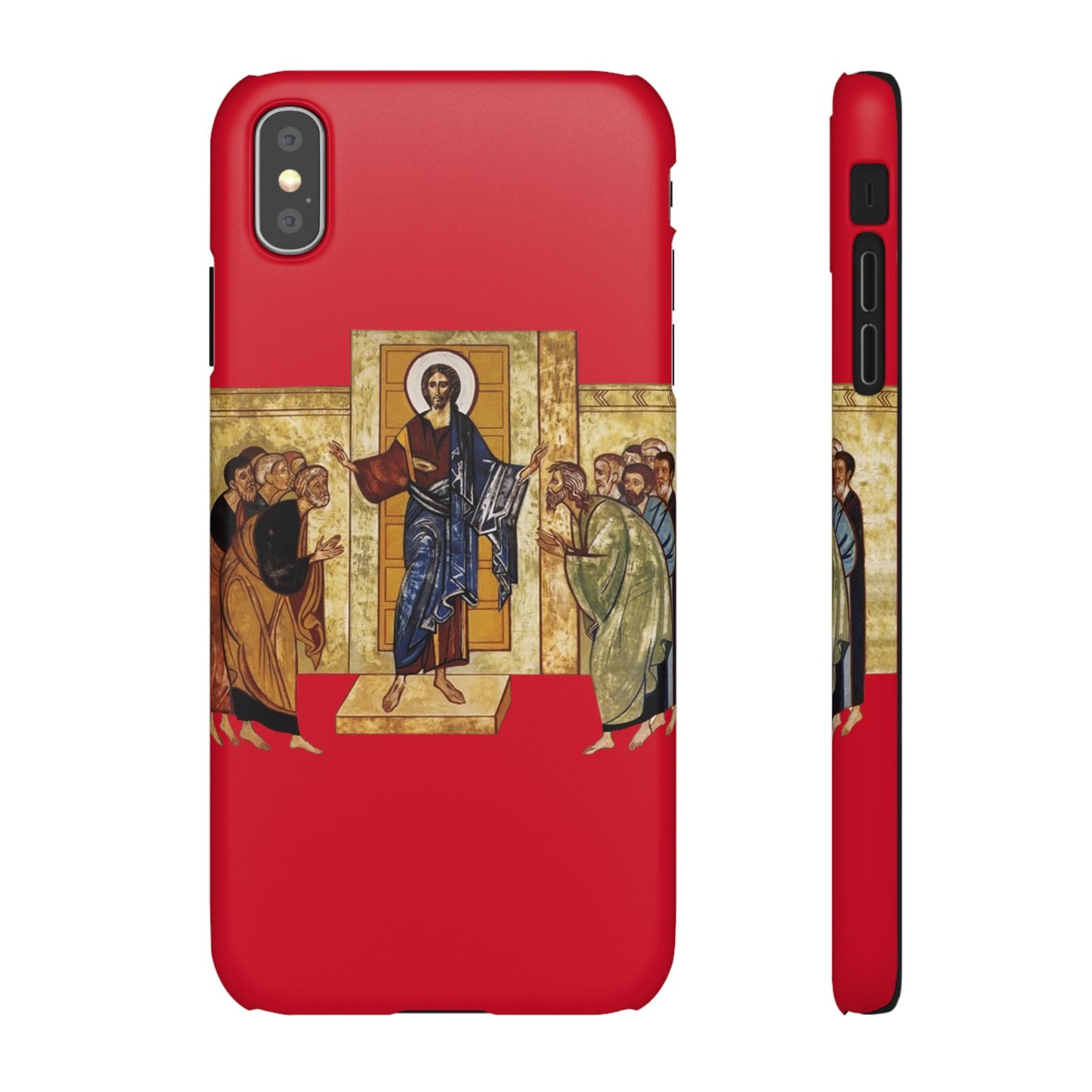 Apparition to the Disciples iPhone's Snap Cases (Red)