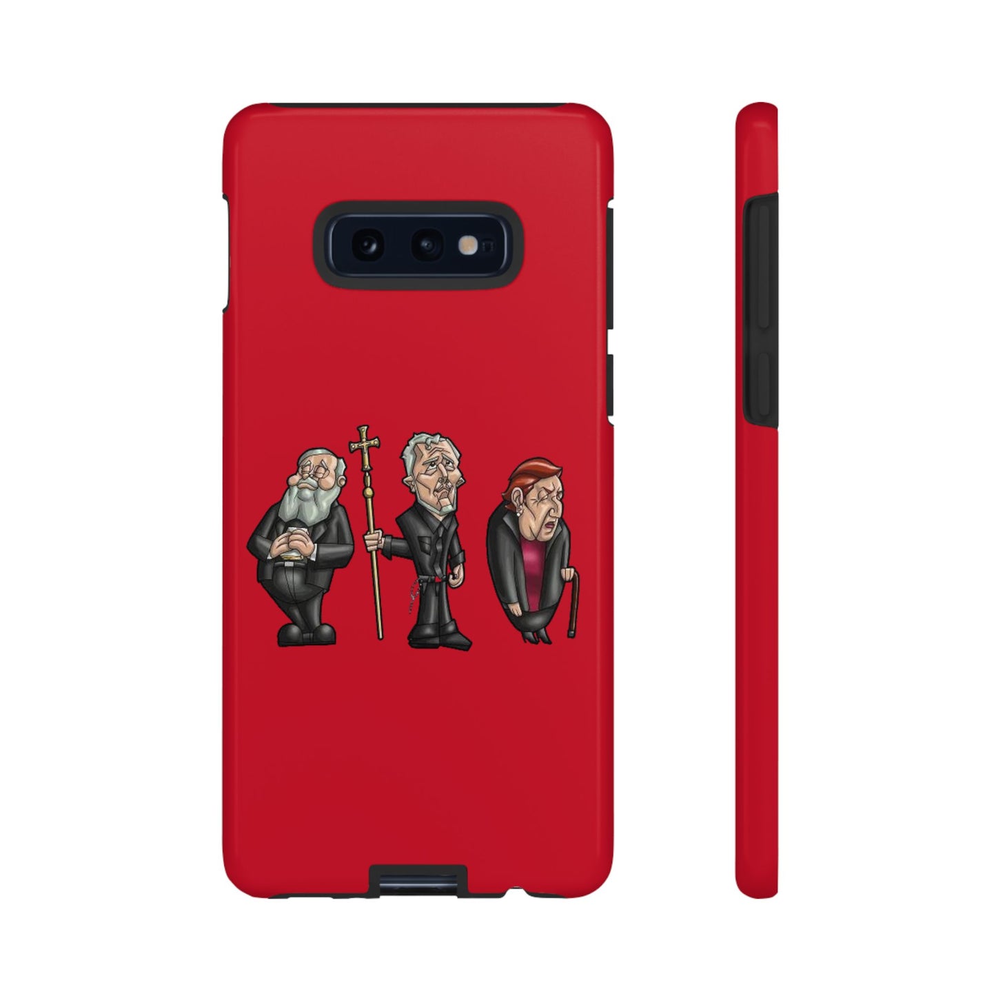 Initiators Cartoon Samsung Galaxy's Red Tough Cases