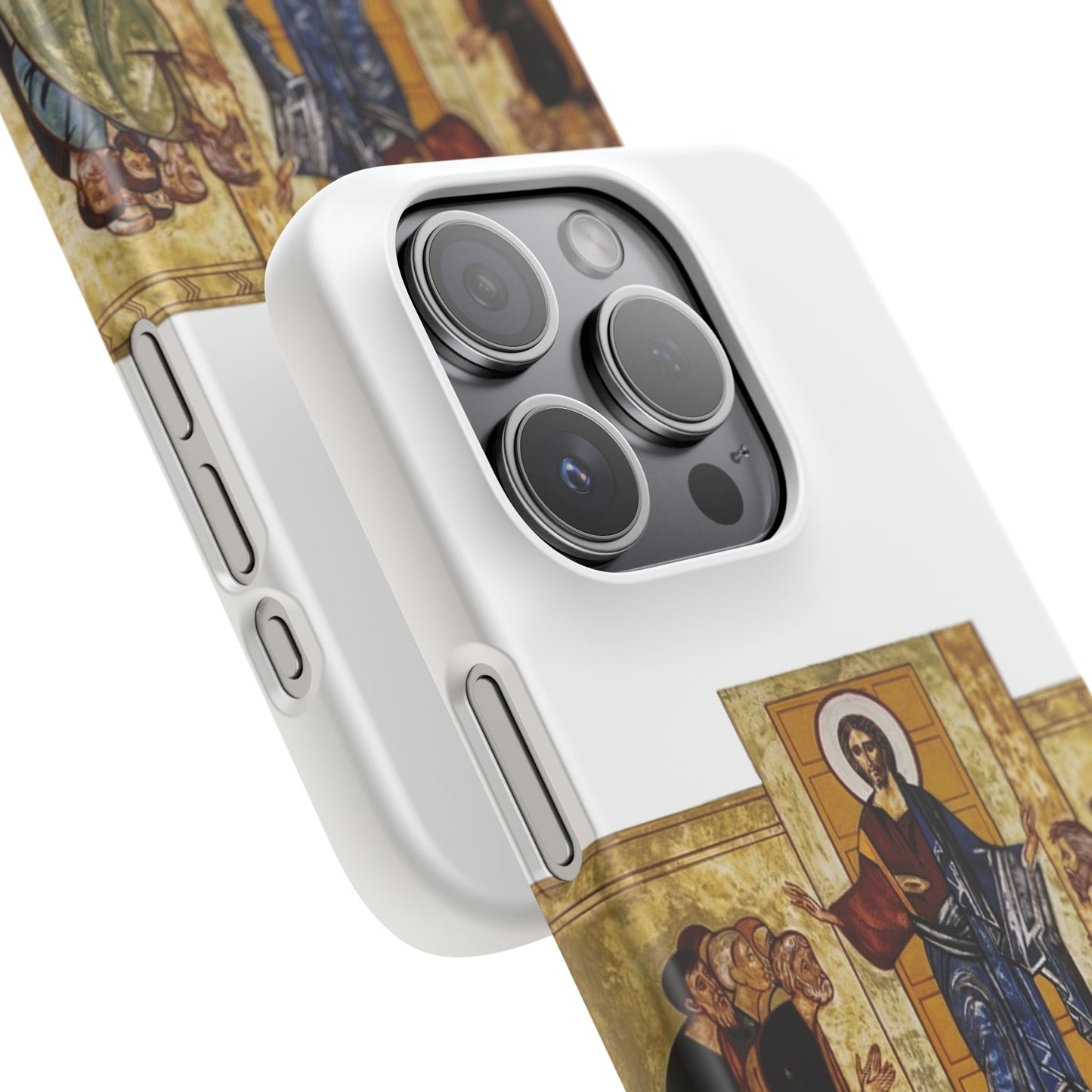 Apparition to the Disciples iPhone's Snap Cases (White)