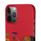 Annunciation Iphone's Snap Cases (Red)