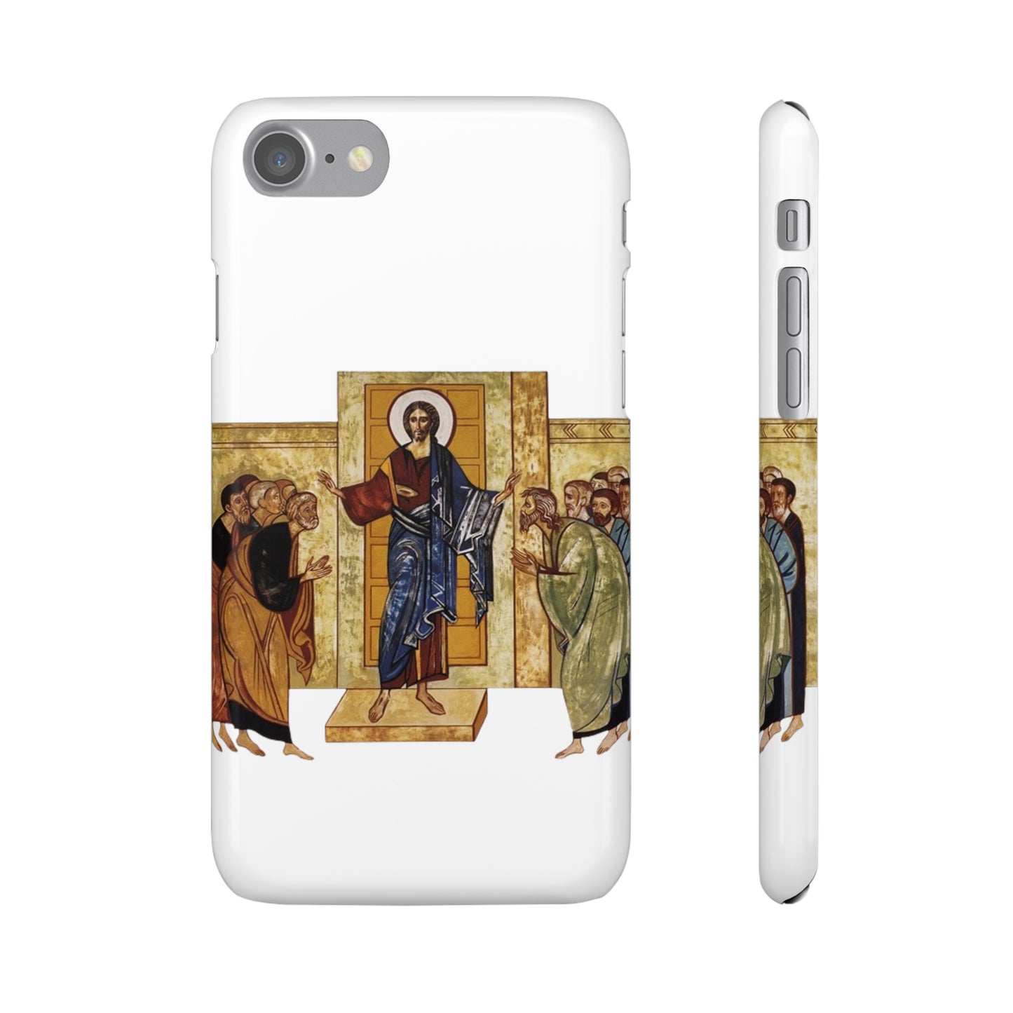 Apparition to the Disciples iPhone's Snap Cases (White)