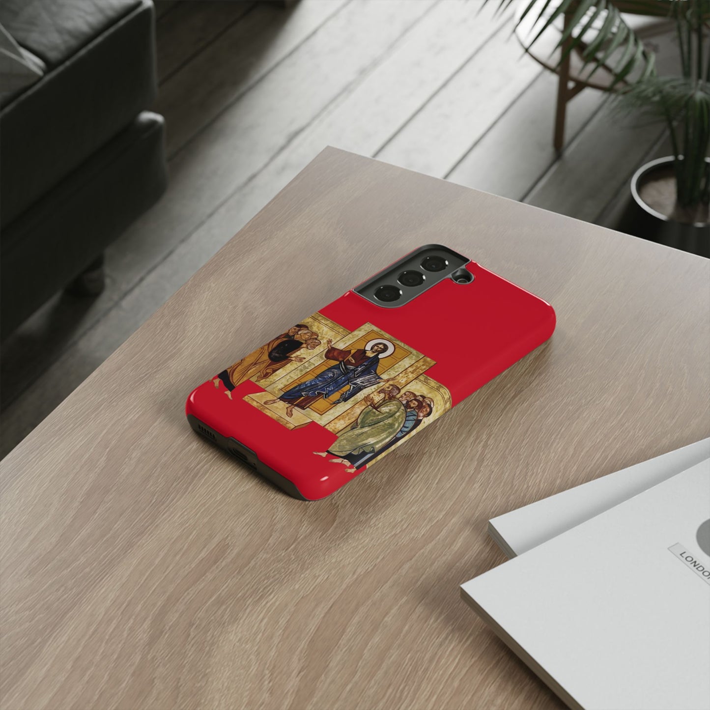 Apparition to the Disciples Samsung Galaxy's Tough Cases (Red)